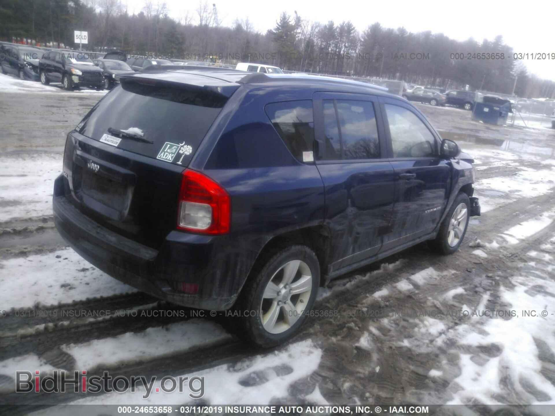 2012 JEEP COMPASS - VIN: 1C4NJDBBXCD650475 - Фото 4