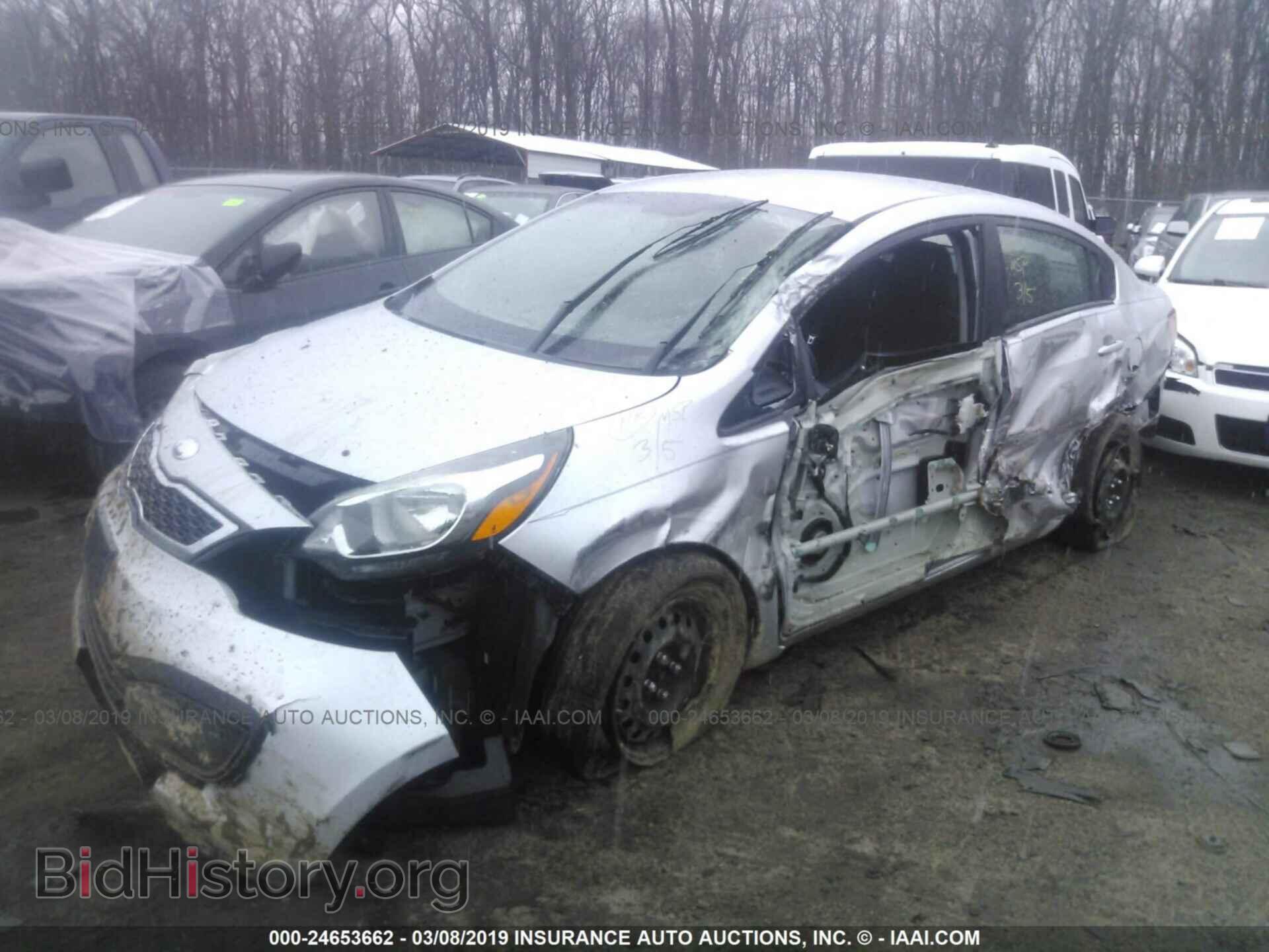 2013 KIA RIO - VIN: KNADN4A31D6294124 - Фото 2