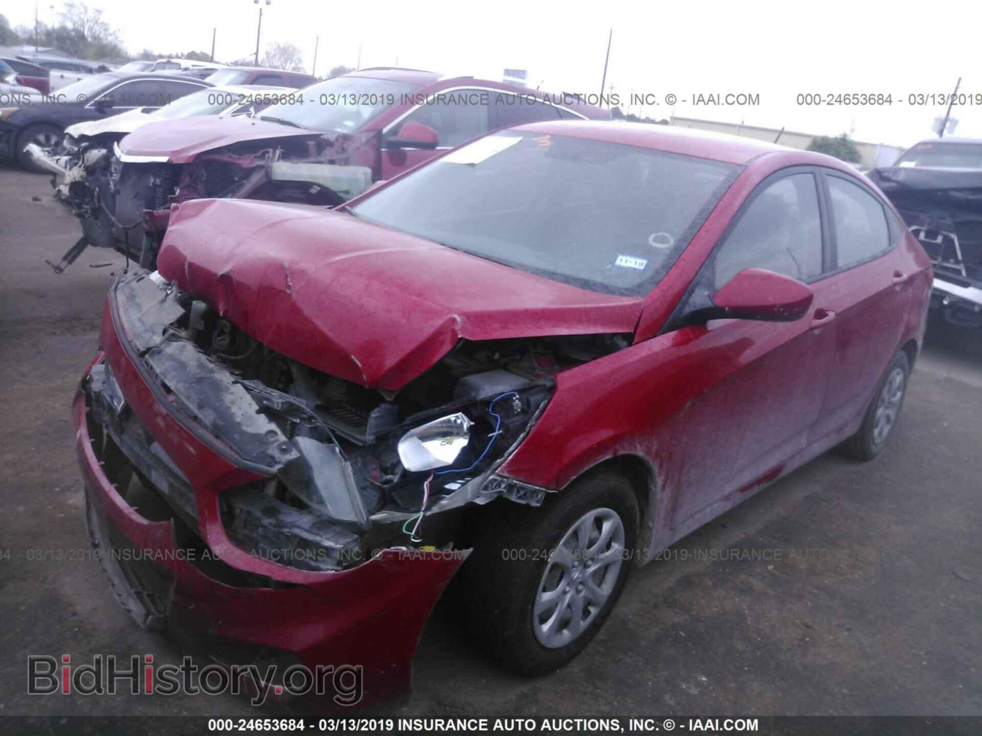 2013 HYUNDAI ACCENT - VIN: KMHCT4AE2DU496421 - Photo 2