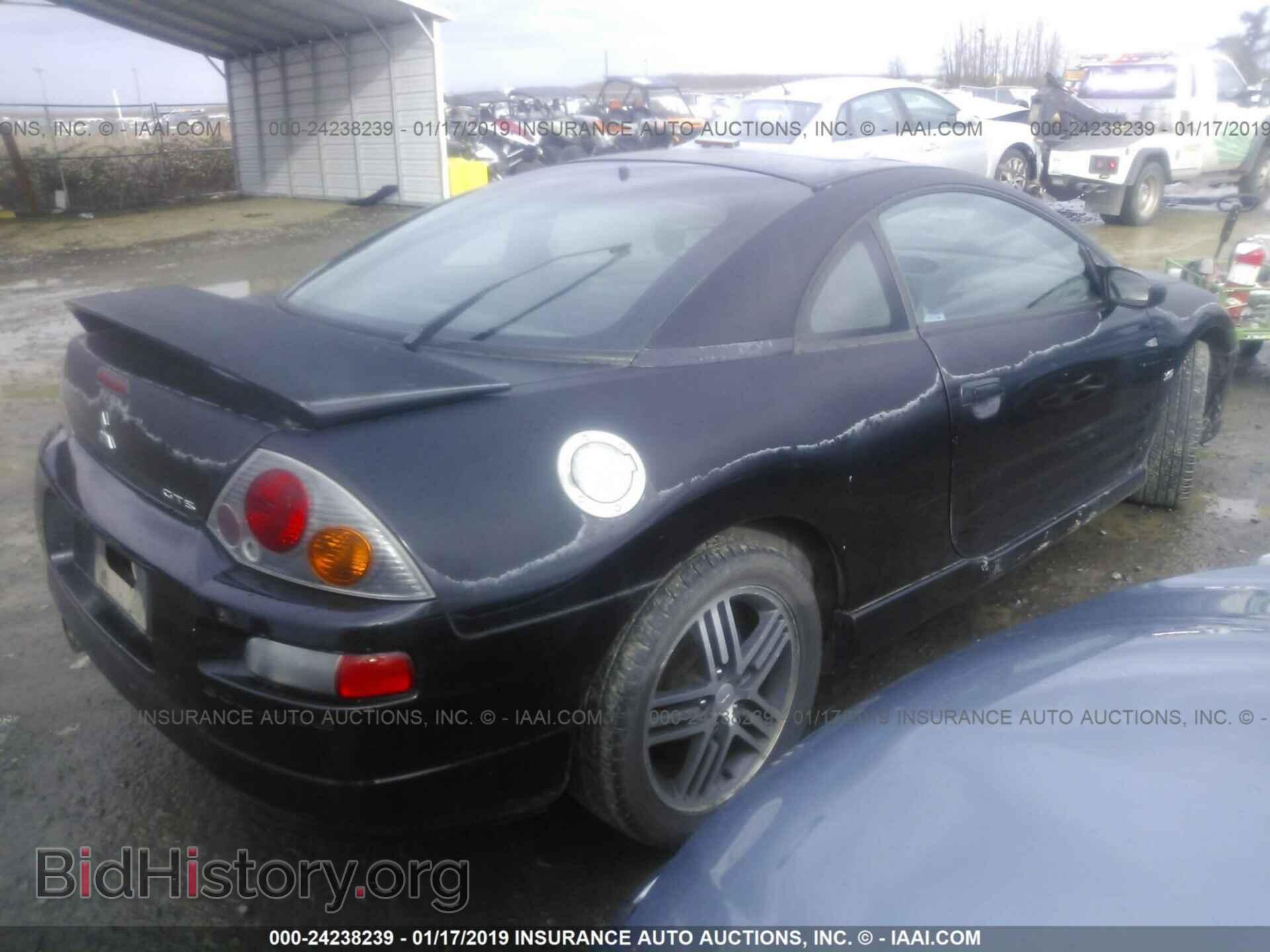 2004 MITSUBISHI ECLIPSE - VIN: 4A3AC74H94E060188 - Фото 4