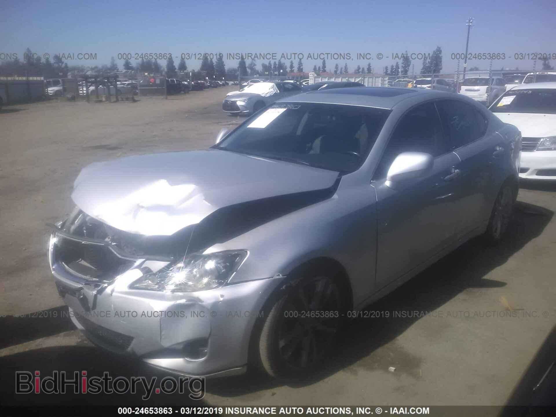 2007 LEXUS IS - VIN: JTHBK262975038183 - Фото 2
