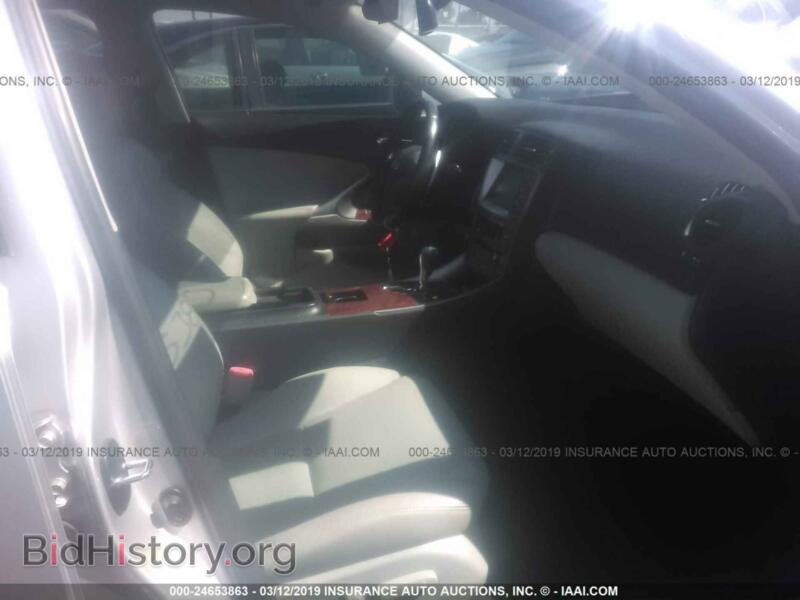 2007 Lexus IS (VIN JTHBK262975038183) — фото 5 из 10