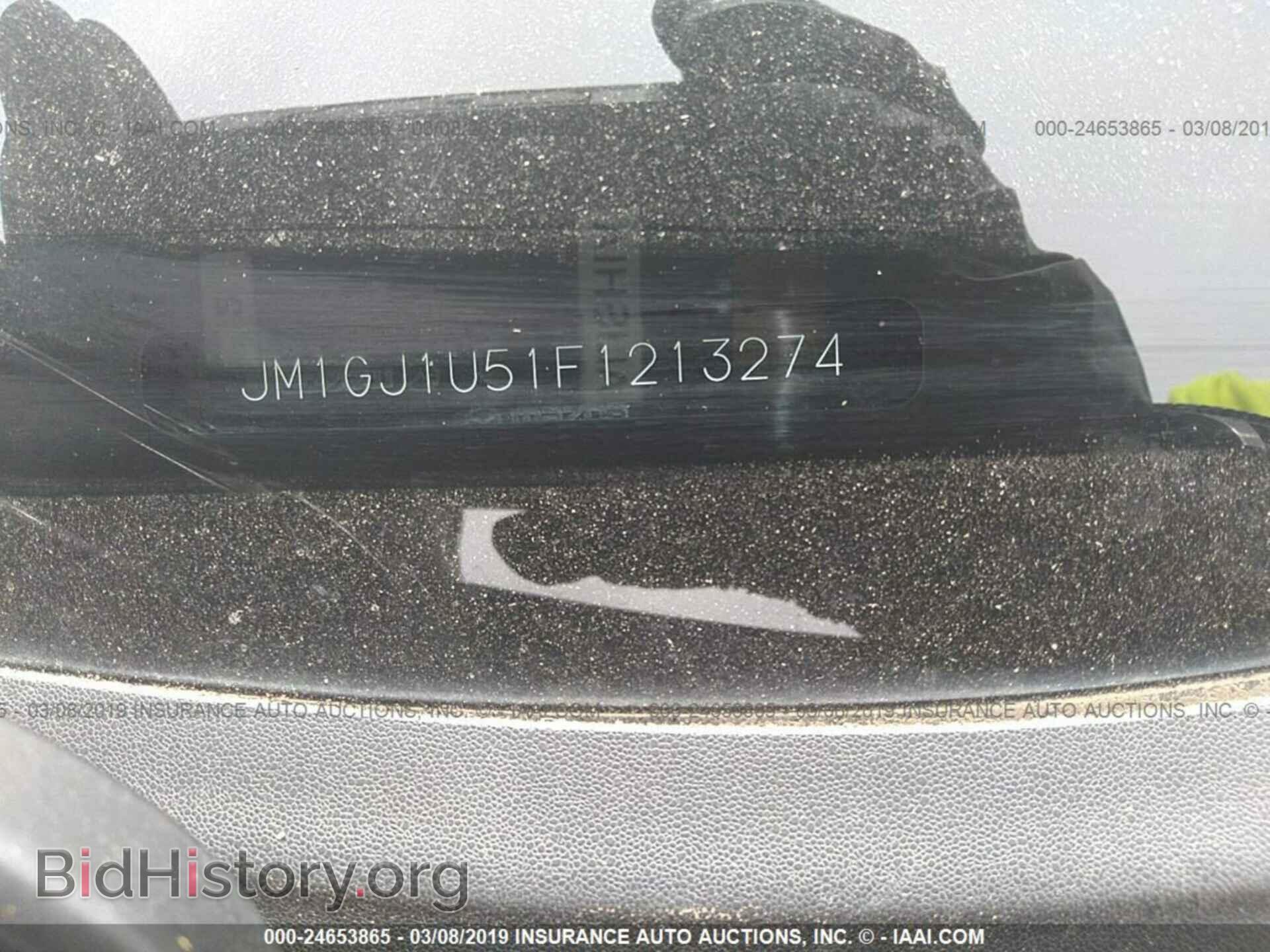 2015 MAZDA 6 - VIN: JM1GJ1U51F1213274 - Фото 9