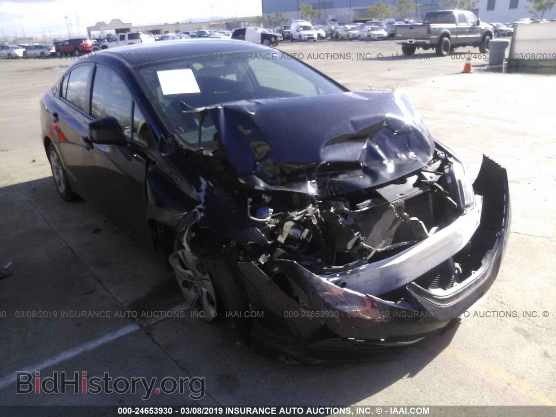 Фотография 2HGFB2F50DH563779 - HONDA CIVIC 2013