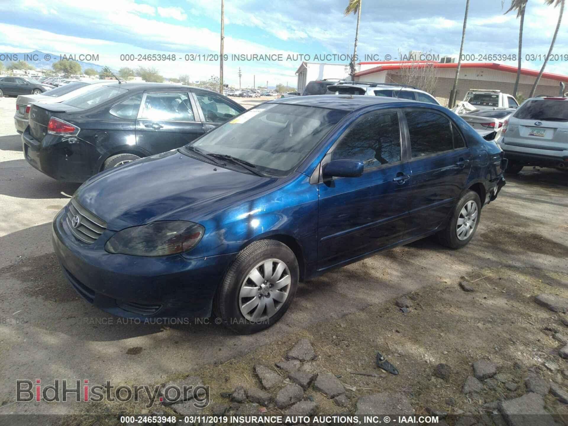 2003 TOYOTA COROLLA - VIN: JTDBR32E330051148 - Photo 2