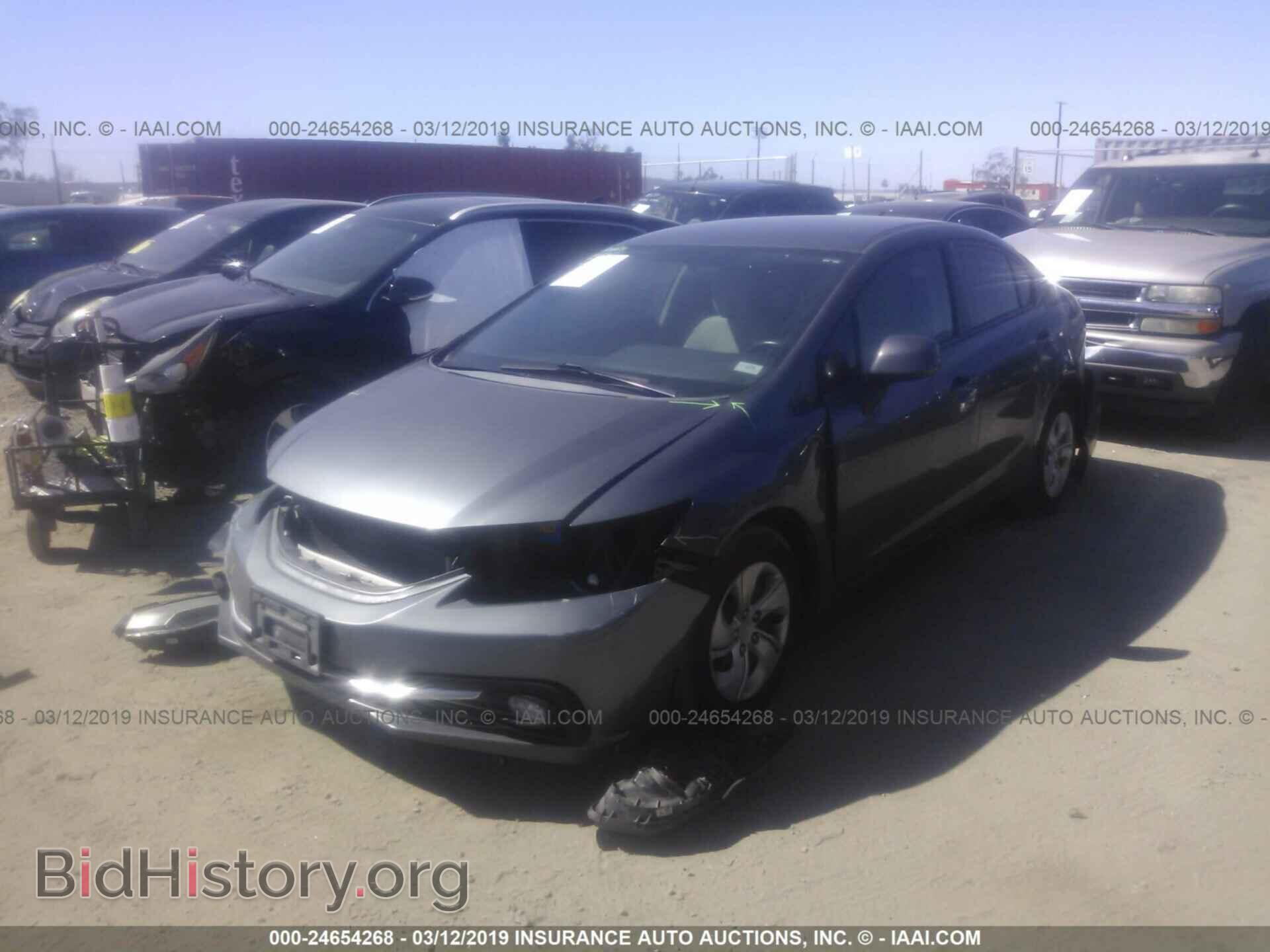 2013 HONDA CIVIC - VIN: 19XFB2F55DE289344 - Фото 2