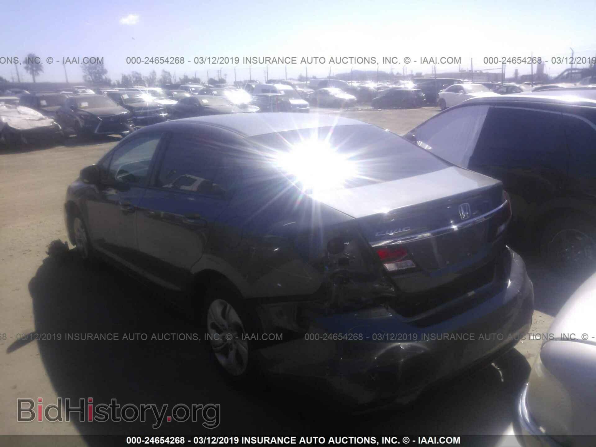 2013 HONDA CIVIC - VIN: 19XFB2F55DE289344 - Фото 3