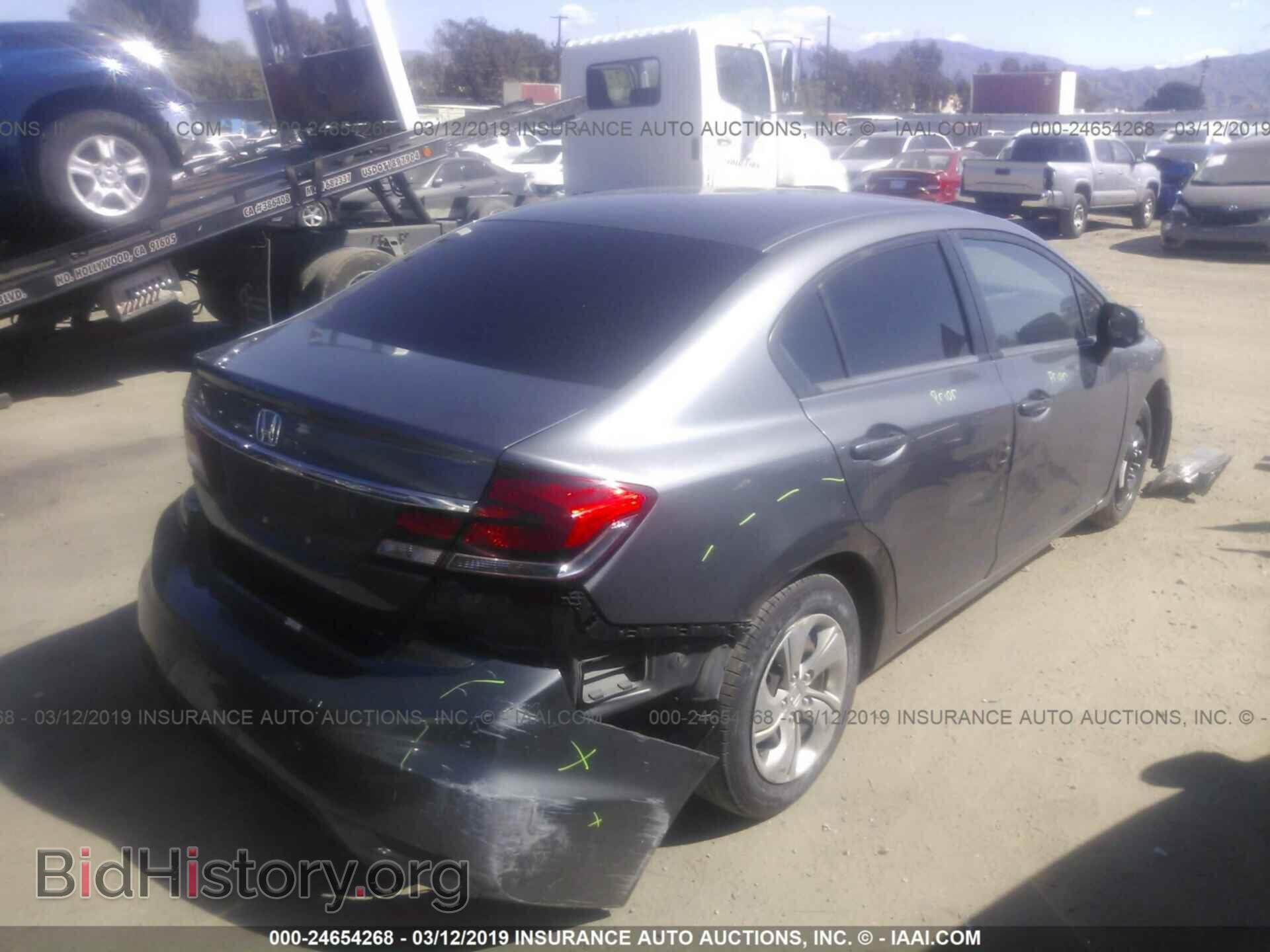 2013 HONDA CIVIC - VIN: 19XFB2F55DE289344 - Фото 4