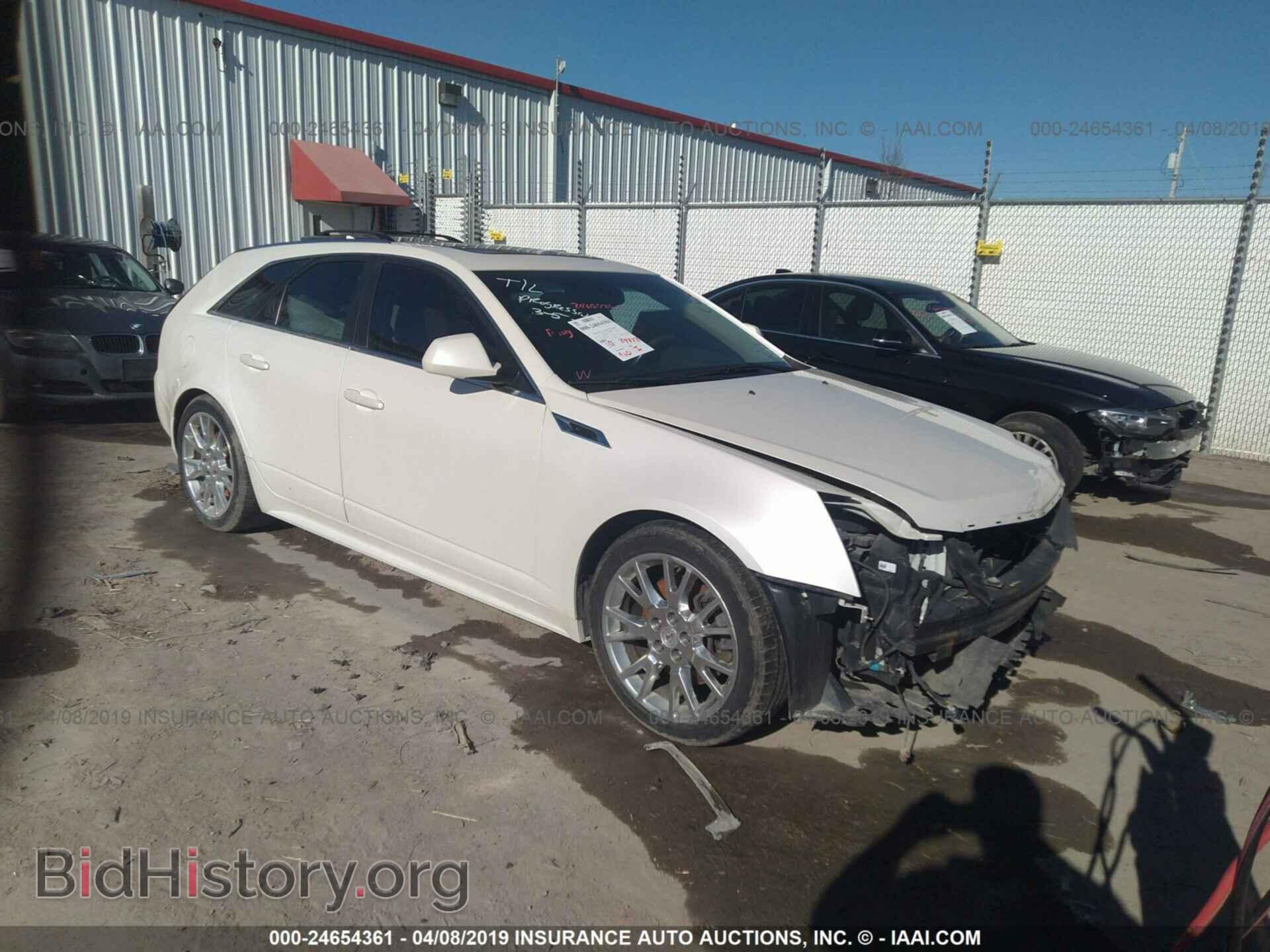 Photo 1G6DS8E35C0131302 - CADILLAC CTS 2012