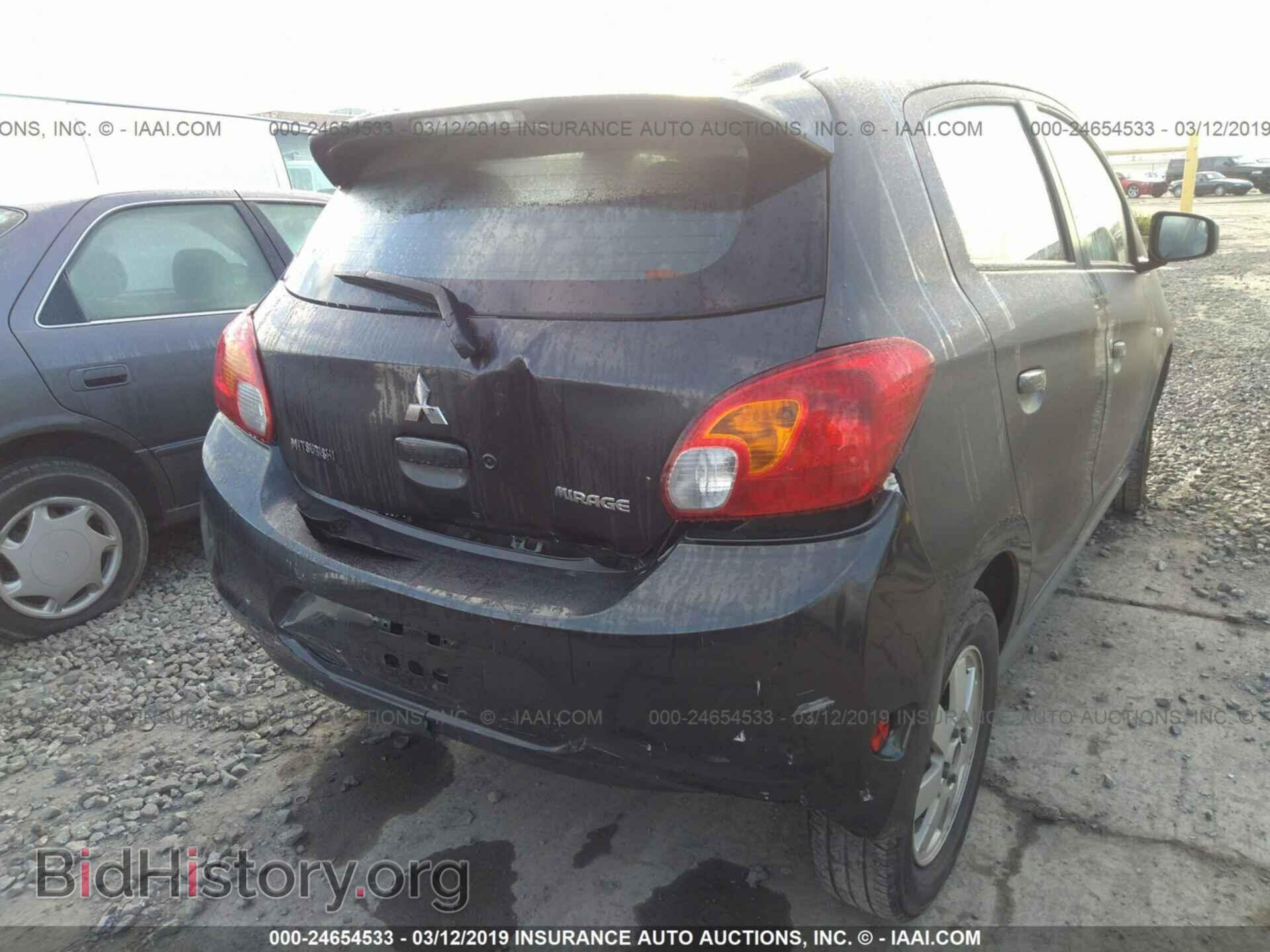 2014 MITSUBISHI MIRAGE - VIN: ML32A4HJ8EH012256 - Фото 4