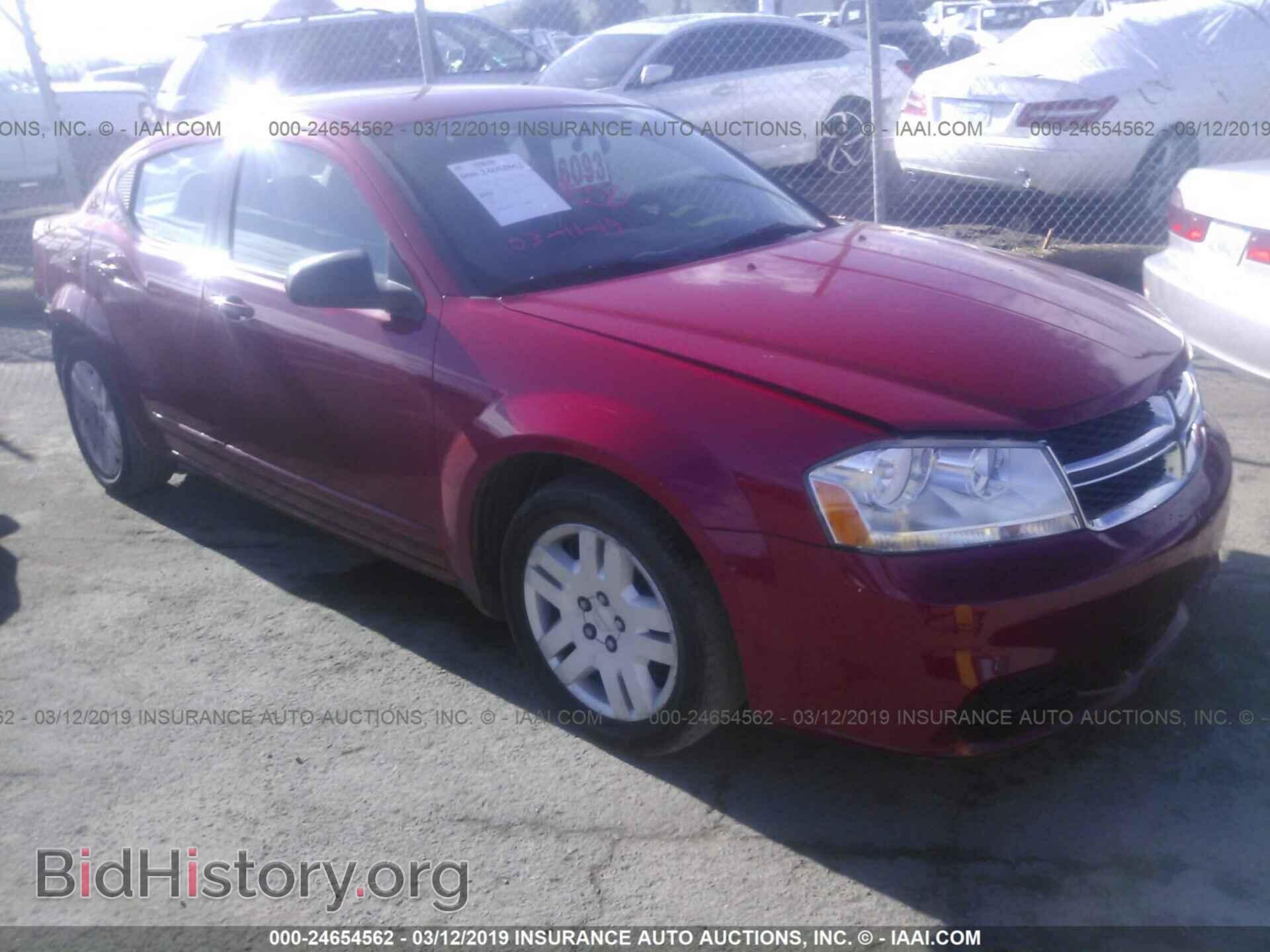 Photo 1C3CDZAB3EN214632 - DODGE AVENGER 2014