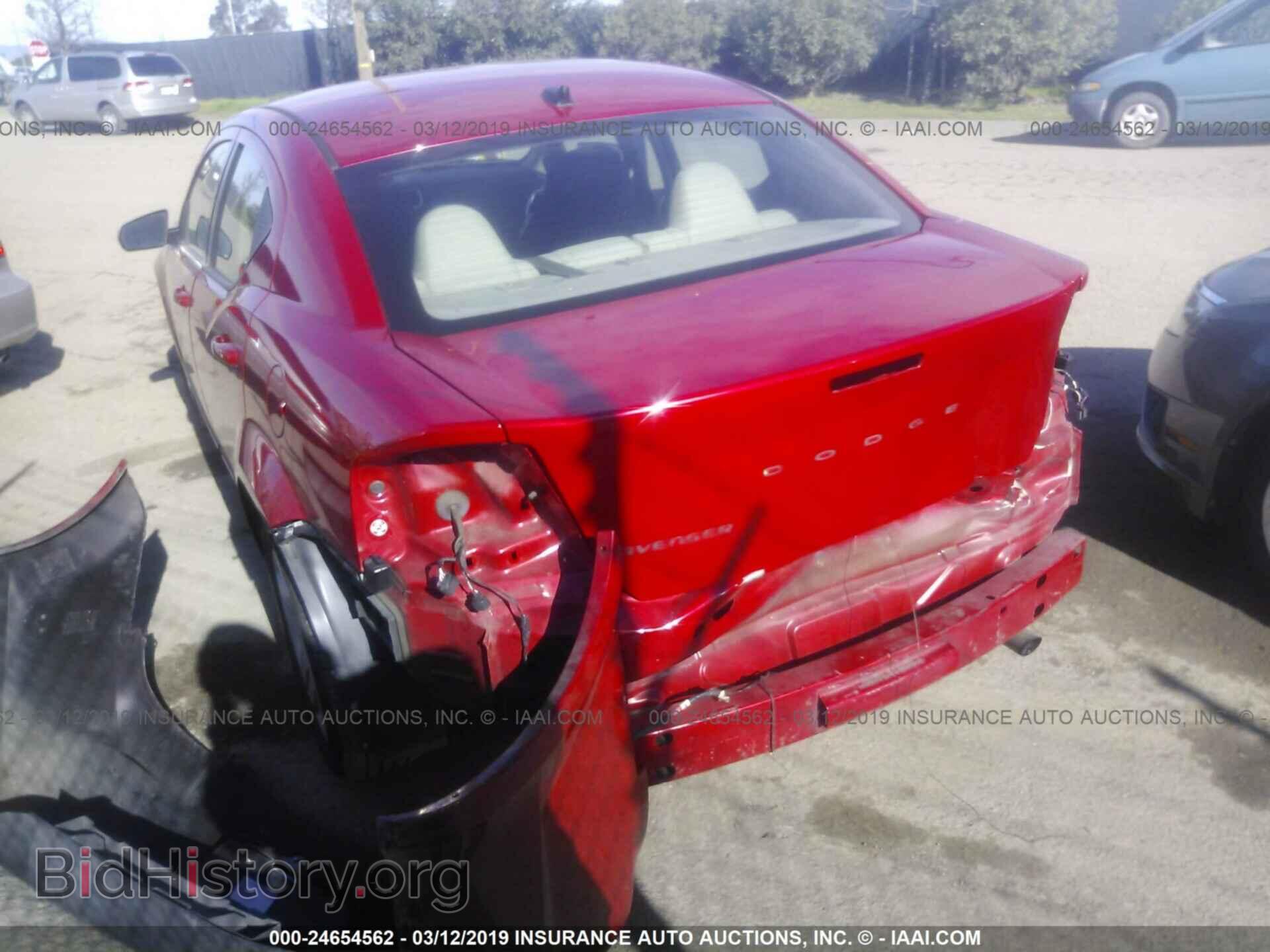 2014 DODGE AVENGER - VIN: 1C3CDZAB3EN214632 - Фото 3