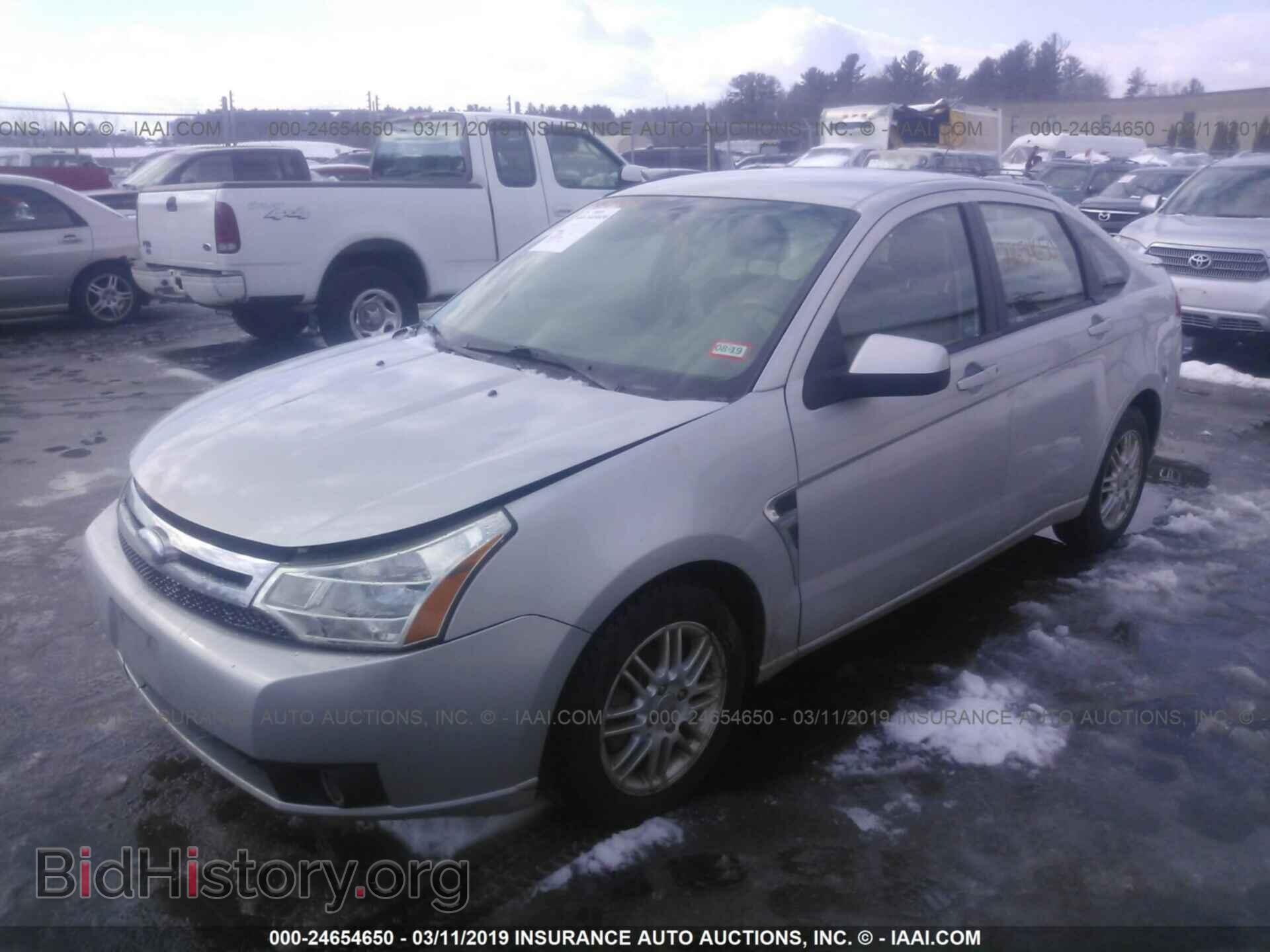 2008 FORD FOCUS - VIN: 1FAHP35N98W300672 - Фото 2