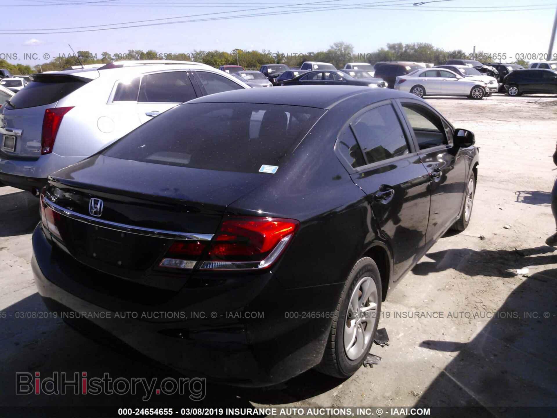 2013 HONDA CIVIC - VIN: 19XFB2F56DE099875 - Фото 4