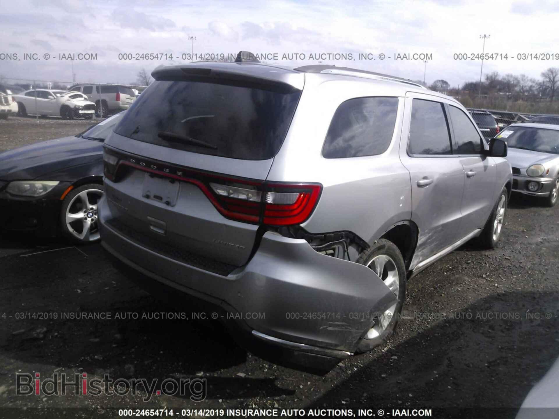 2014 DODGE DURANGO - VIN: 1C4RDHDG2EC387920 - Фото 4