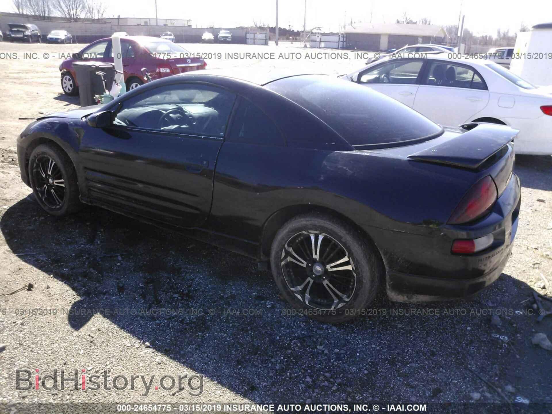 2001 MITSUBISHI ECLIPSE - VIN: 4A3AC44G71E044556 - Фото 3