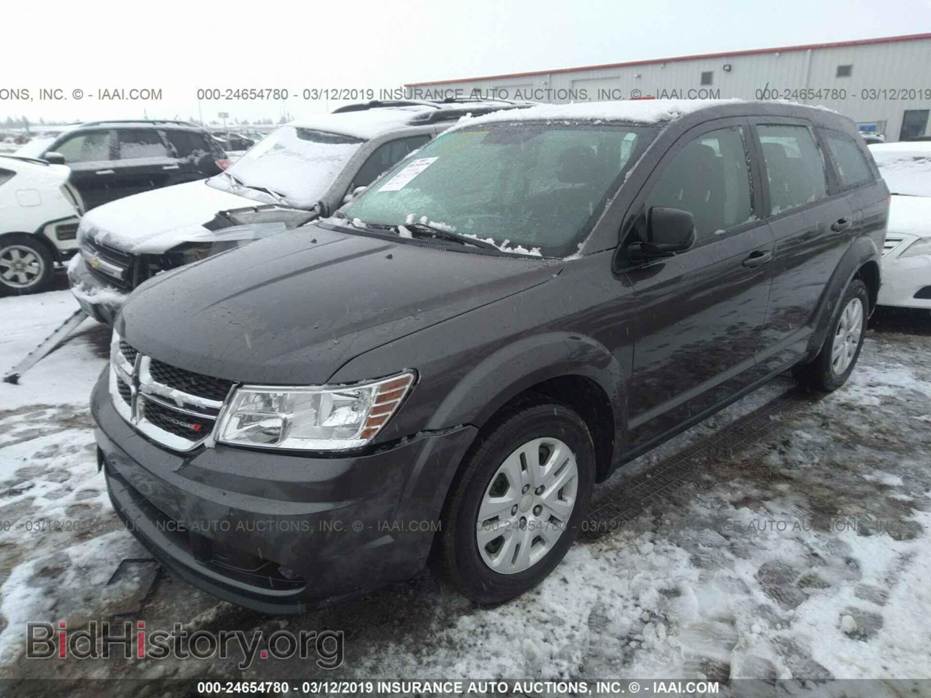 2014 DODGE JOURNEY - VIN: 3C4PDCAB7ET237471 - Фото 2
