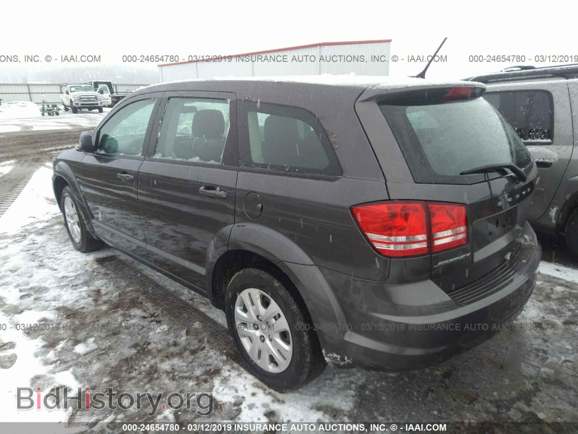 2014 DODGE JOURNEY - VIN: 3C4PDCAB7ET237471 - Фото 3
