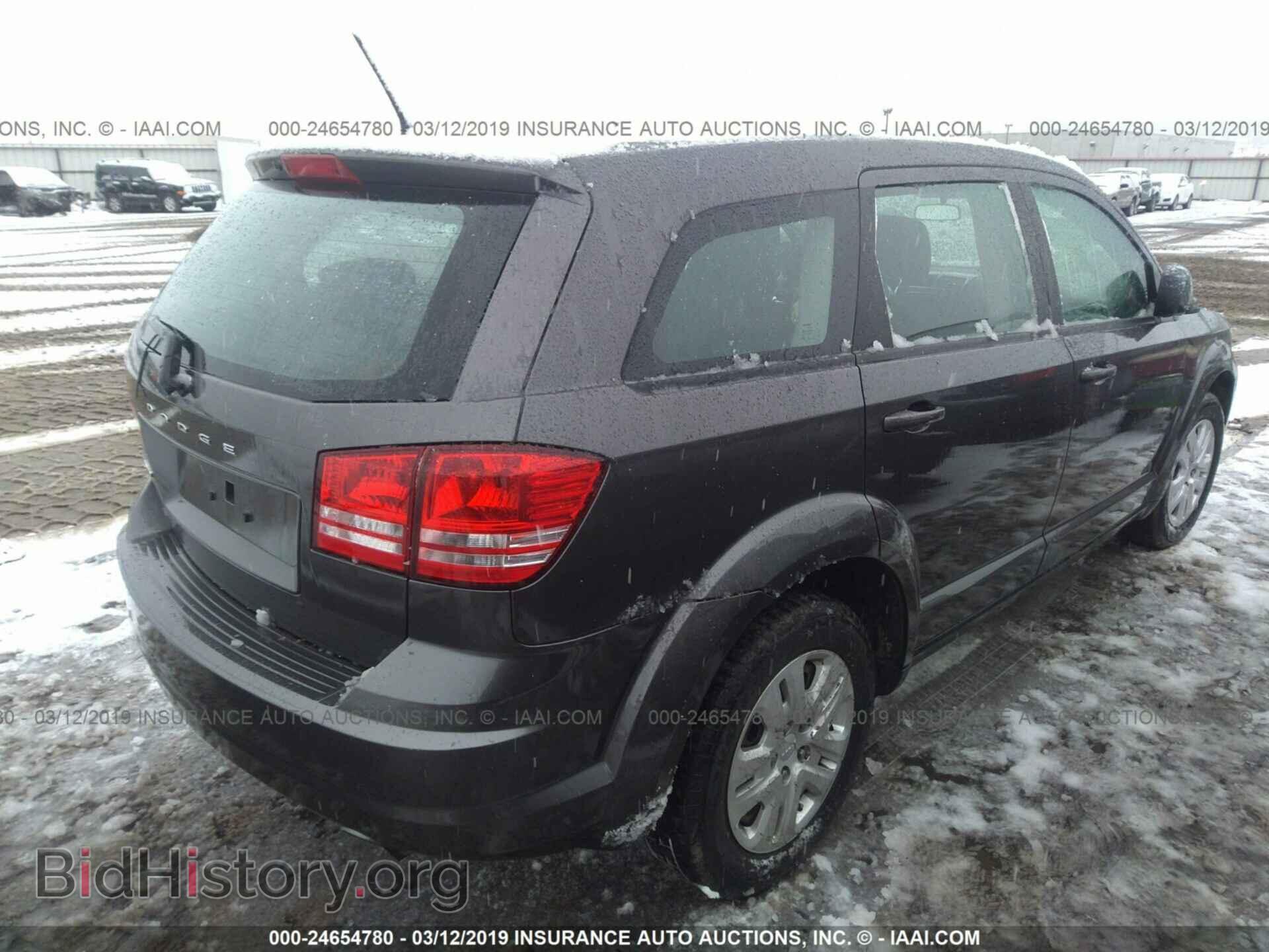 2014 DODGE JOURNEY - VIN: 3C4PDCAB7ET237471 - Фото 4