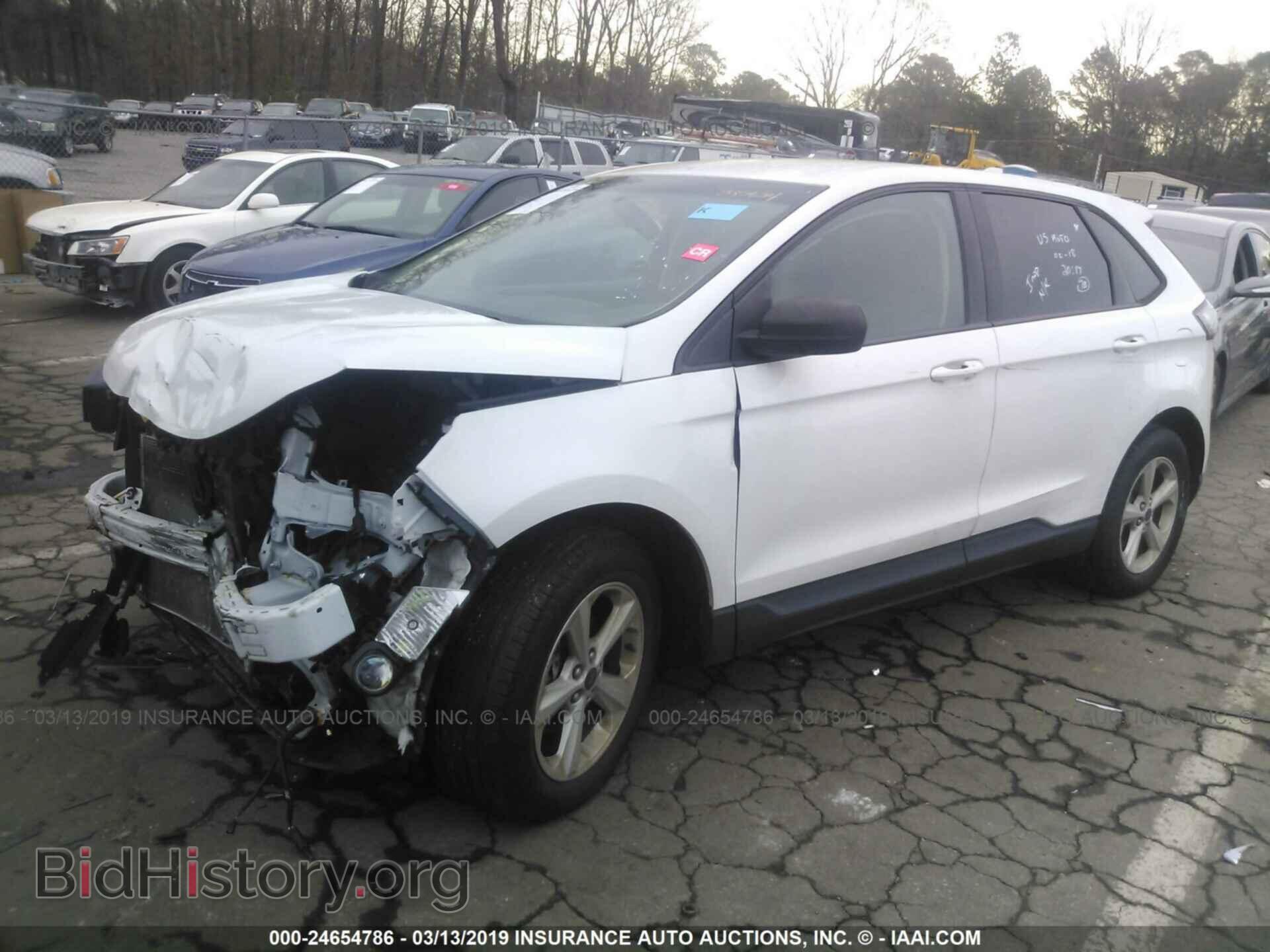 2015 FORD EDGE - VIN: 2FMTK3G85FBB43579 - Фото 2