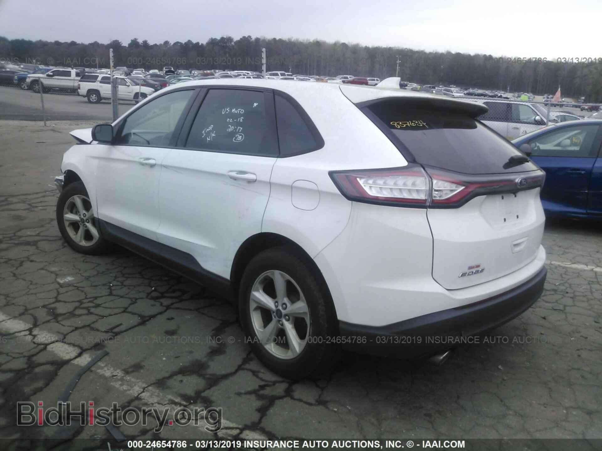 2015 FORD EDGE - VIN: 2FMTK3G85FBB43579 - Фото 3