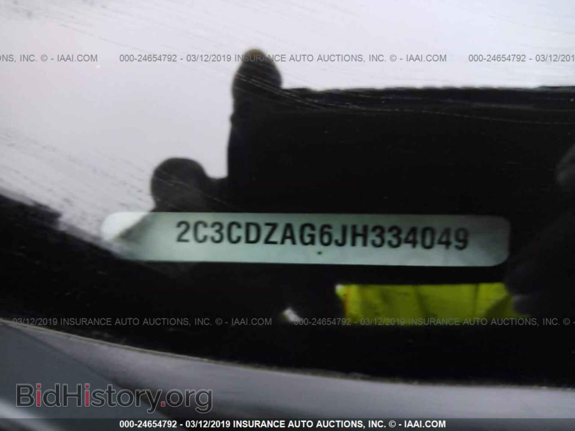 2018 DODGE CHALLENGER - VIN: 2C3CDZAG6JH334049 - Фото 9