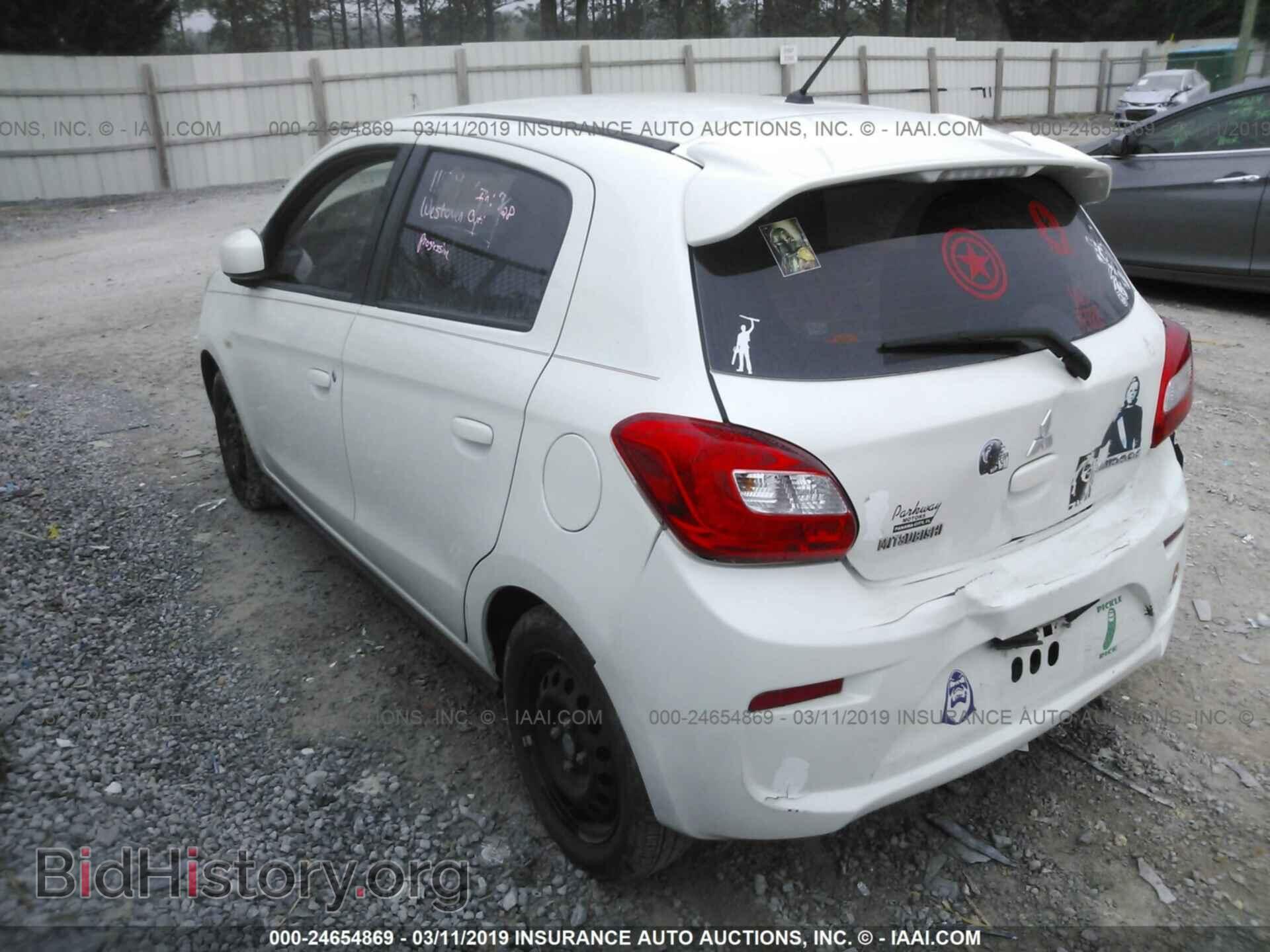 2017 MITSUBISHI MIRAGE - VIN: ML32A3HJ6HH007295 - Фото 3