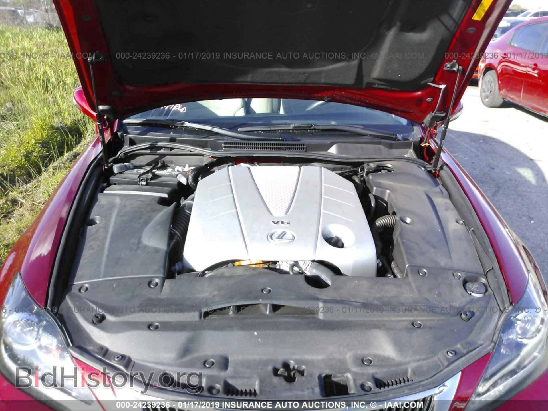 2012 LEXUS IS - VIN: JTHFE2C28C2508860 - Photo 10