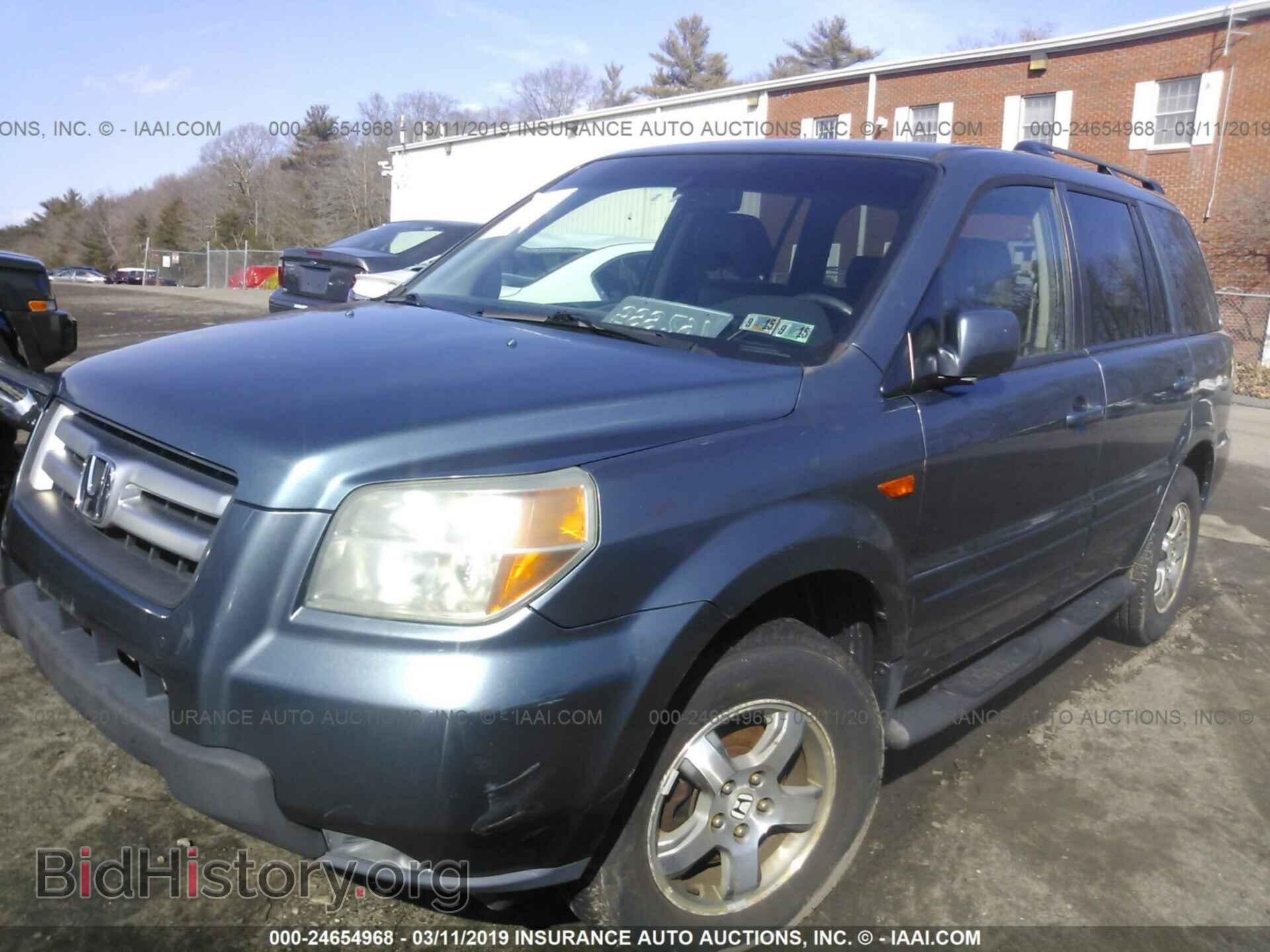 2006 HONDA PILOT - VIN: 5FNYF18666B016035 - Фото 2