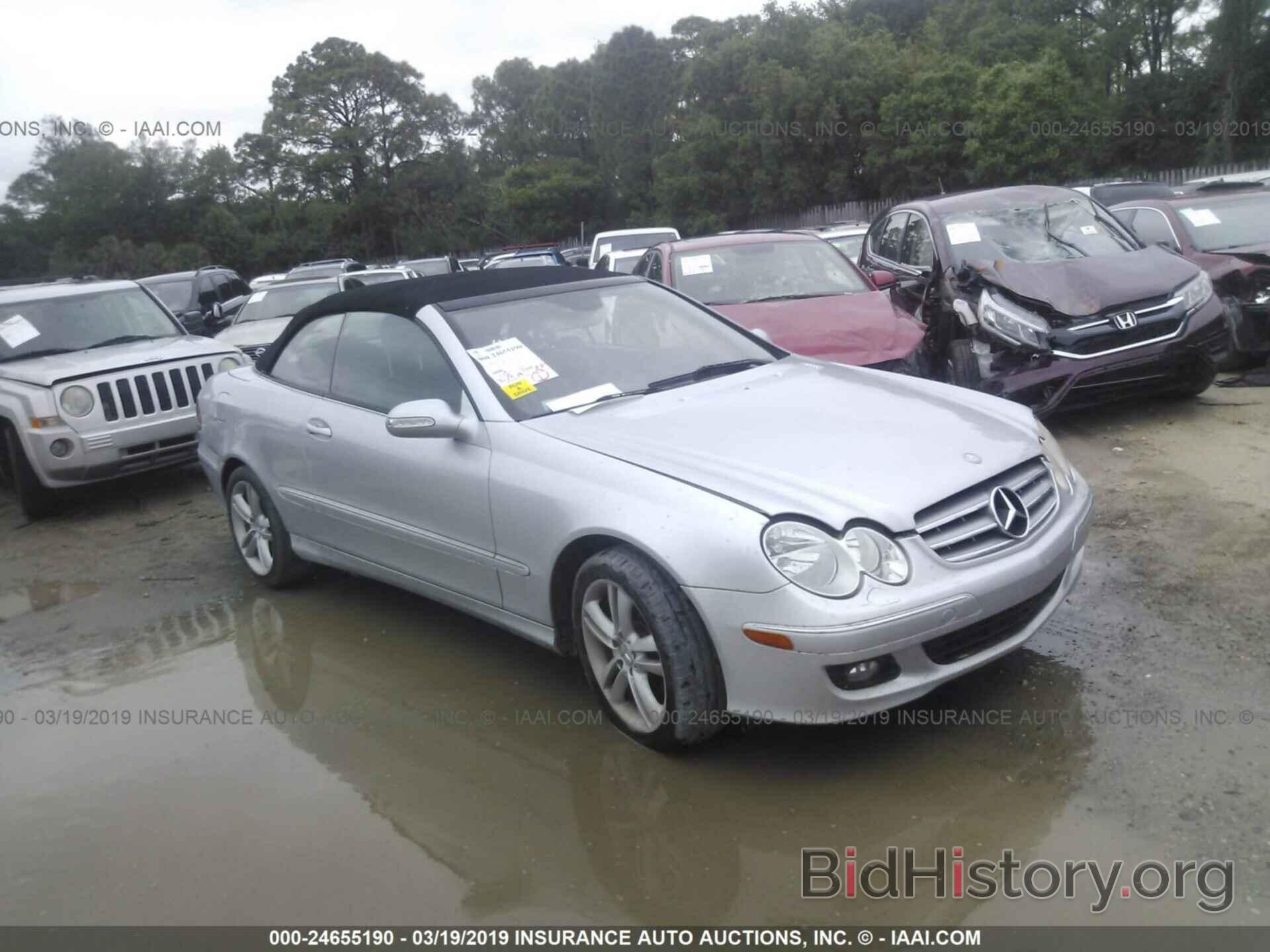 Photo WDBTK56GX6T059569 - MERCEDES-BENZ CLK 2006