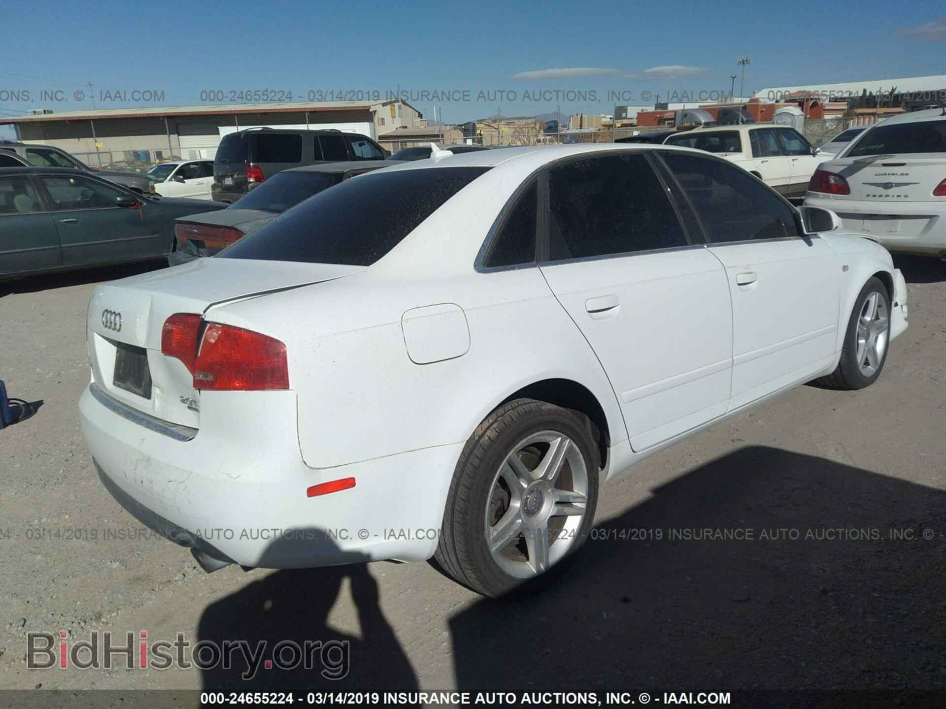 2007 AUDI A4 - VIN: WAUDF78E37A031298 - Фото 4