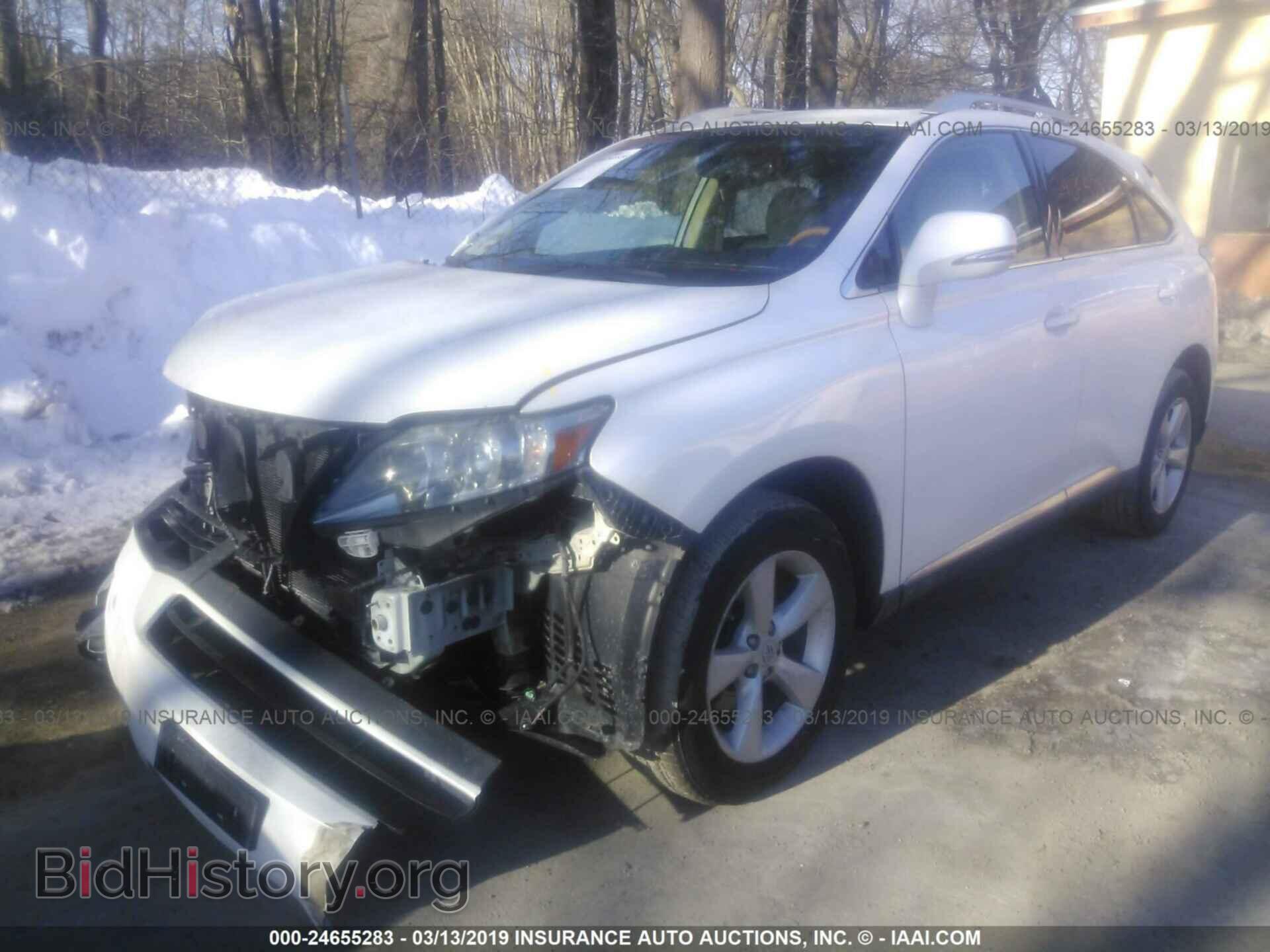 2012 LEXUS RX - VIN: 2T2BK1BA5CC121899 - Фото 2