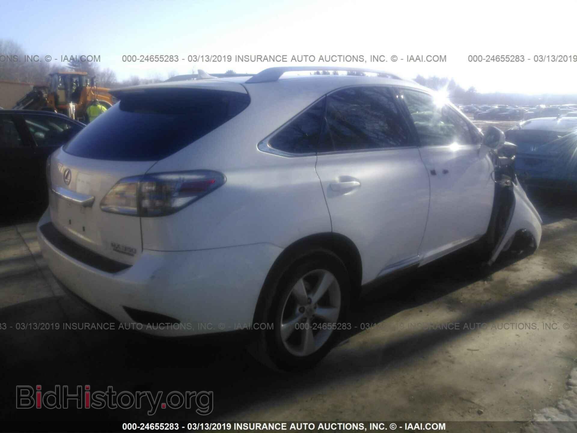 2012 LEXUS RX - VIN: 2T2BK1BA5CC121899 - Фото 4