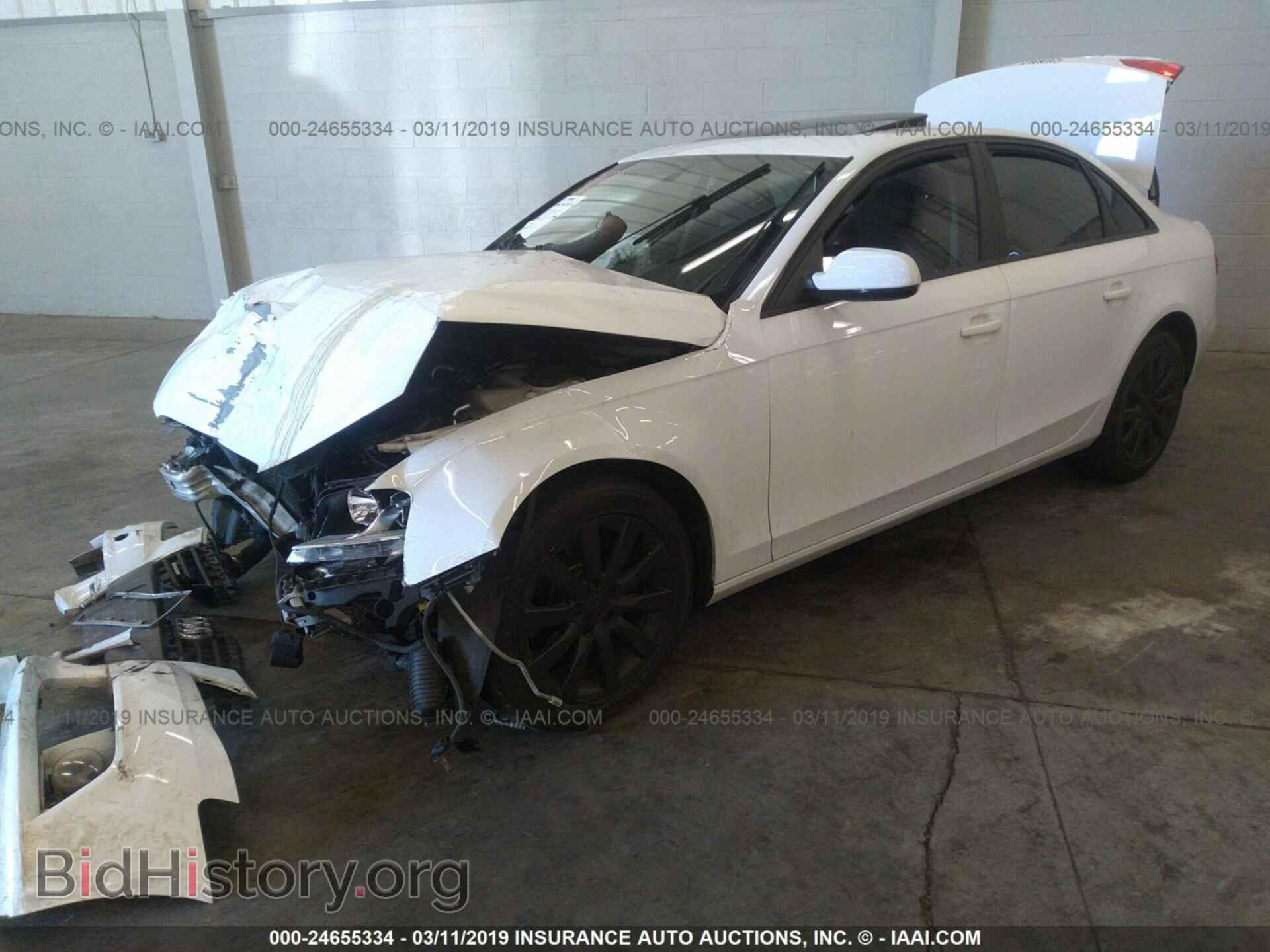 2012 AUDI A4 - VIN: WAUBFAFL9CN012909 - Photo 2