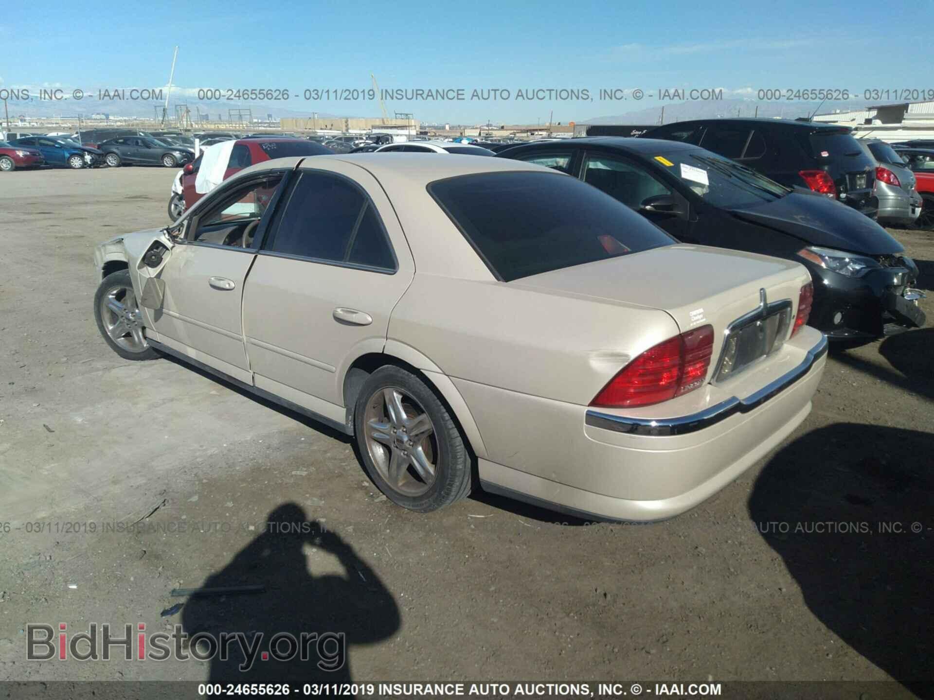 2002 LINCOLN LS - VIN: 1LNHM86S82Y705918 - Фото 3