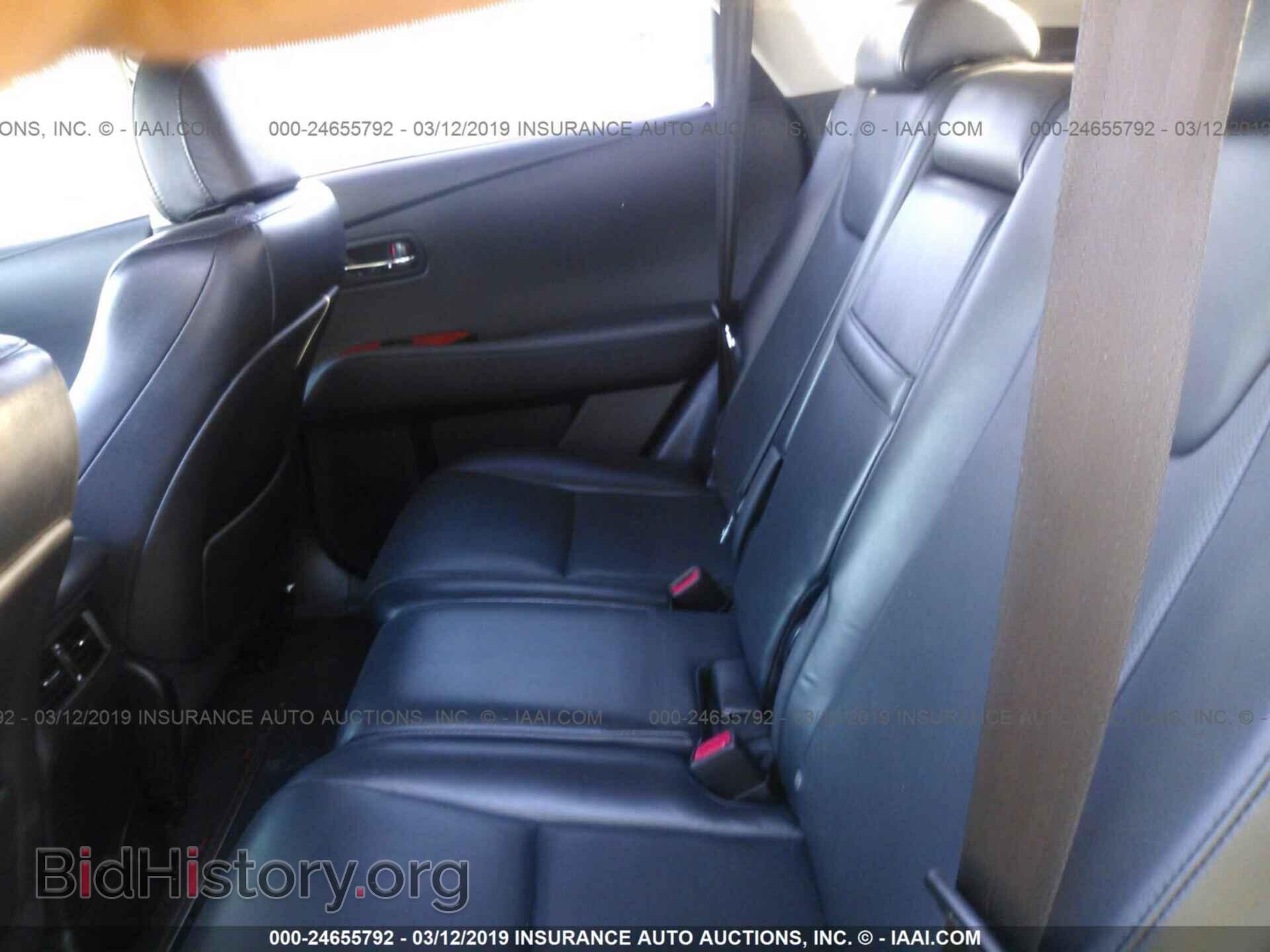 2010 LEXUS RX - VIN: 2T2BK1BA0AC069028 - Фото 8