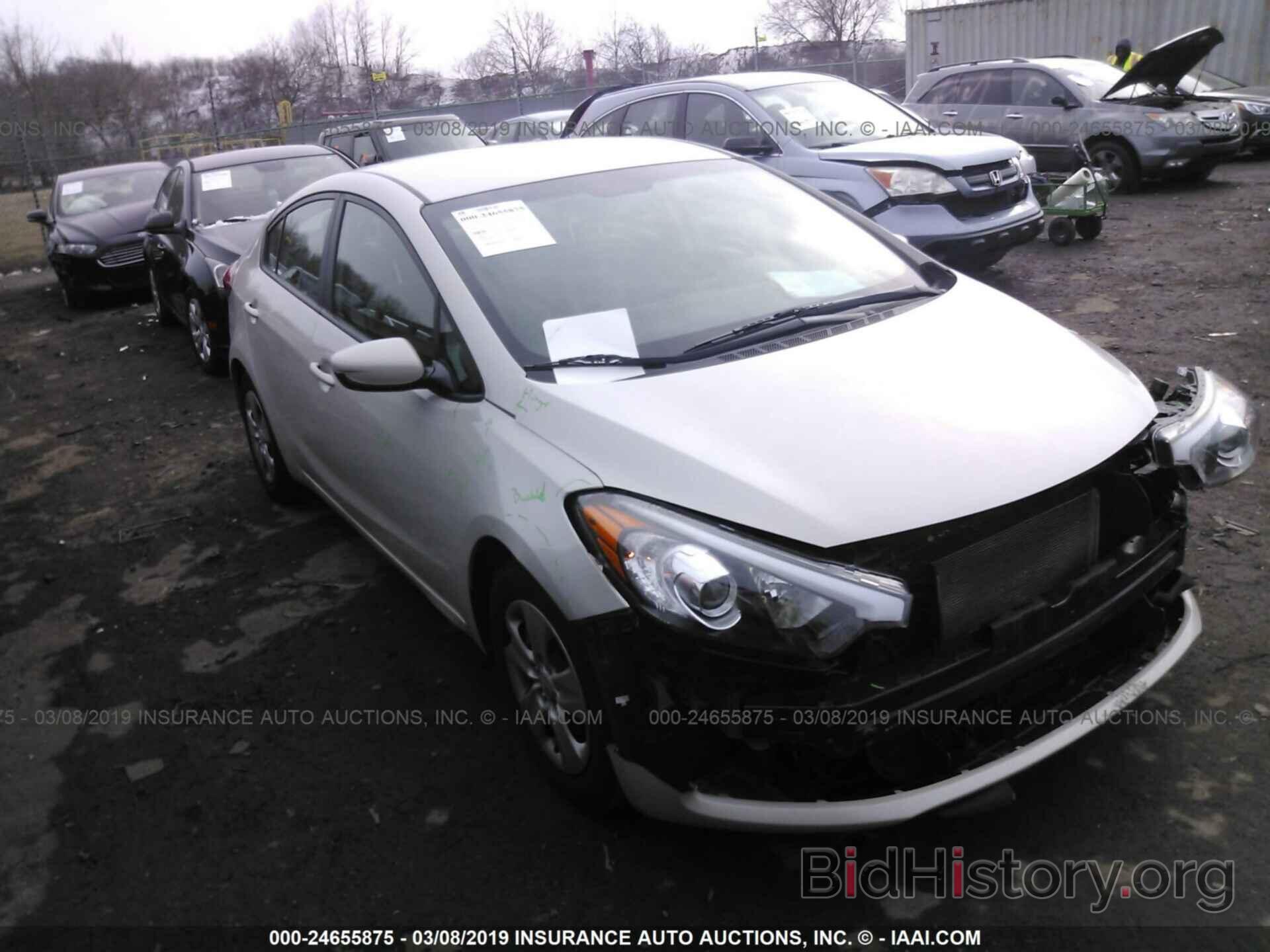 Photo KNAFK4A6XF5258243 - KIA FORTE 2015