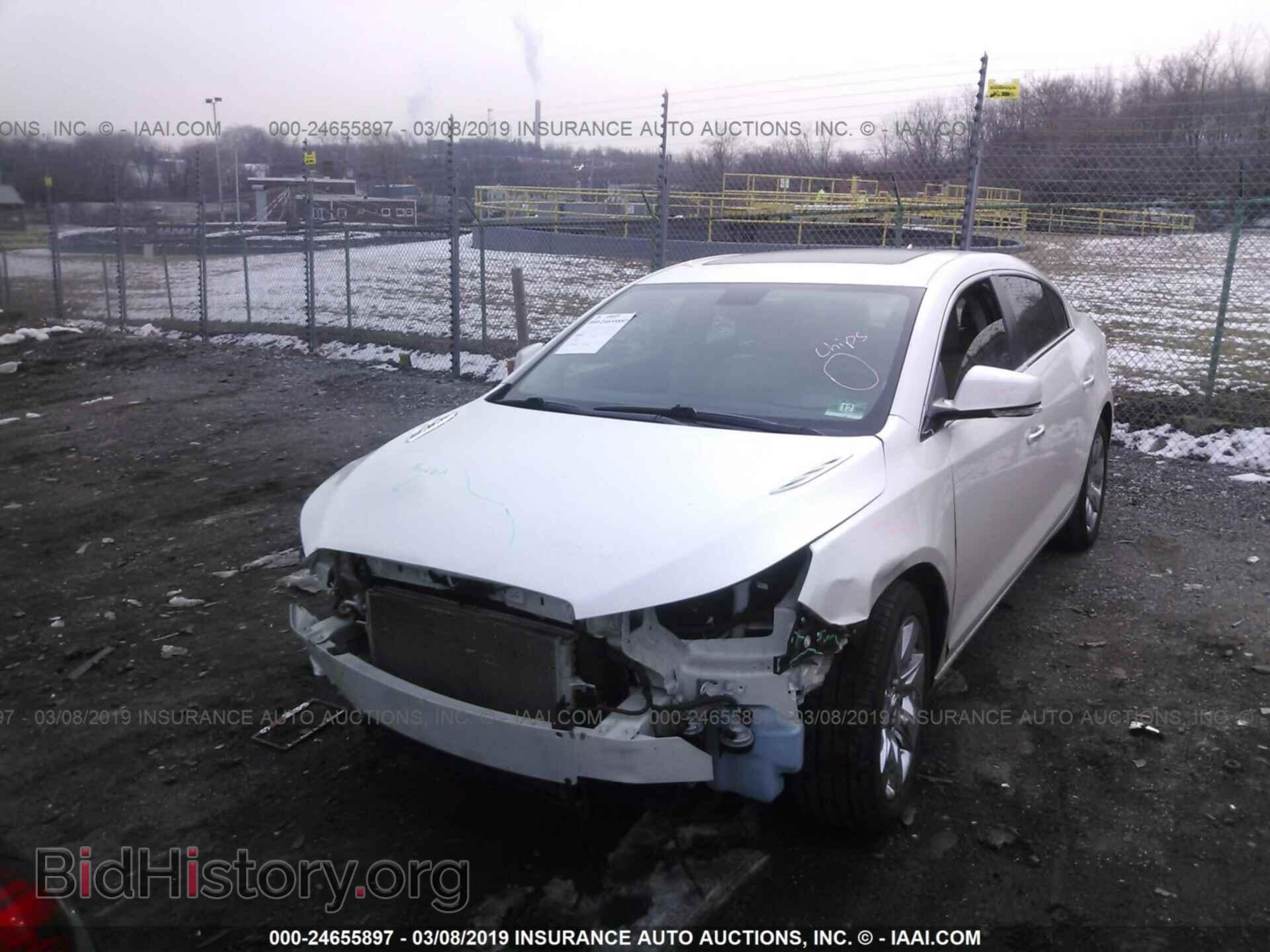2012 BUICK LACROSSE - VIN: 1G4GD5E37CF192310 - Фото 2
