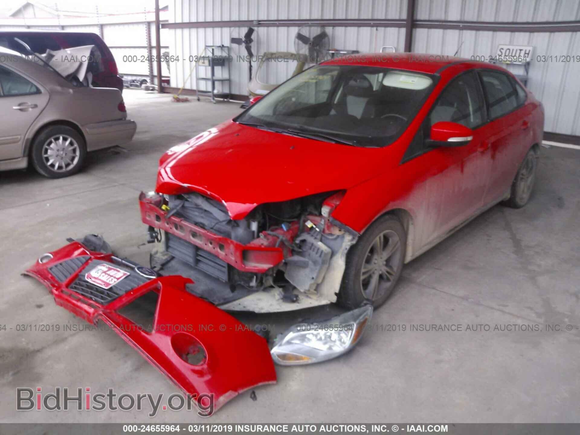 2014 FORD FOCUS - VIN: 1FADP3F26EL460430 - Фото 2