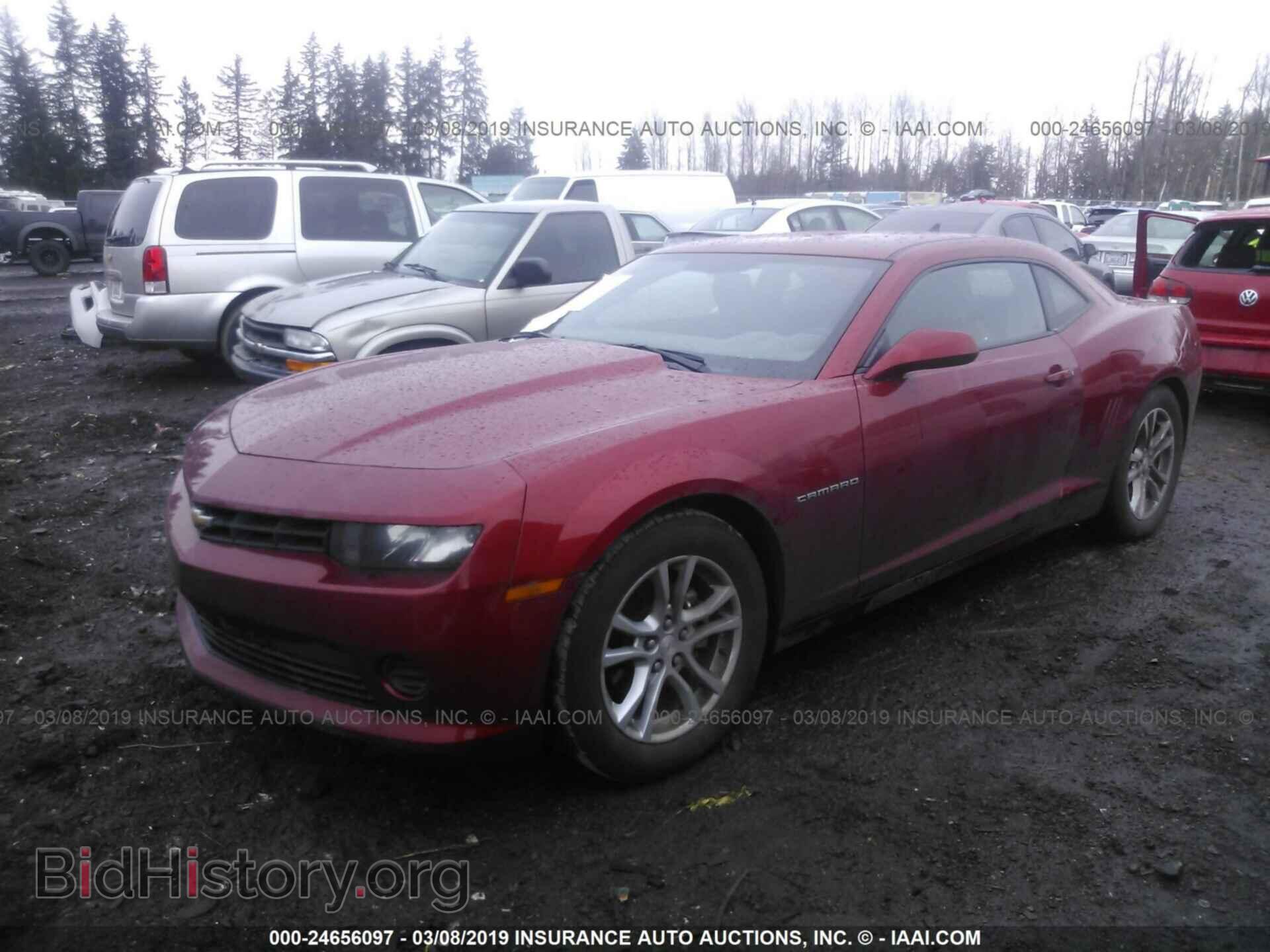 2014 CHEVROLET CAMARO - VIN: 2G1FA1E34E9167869 - Фото 2