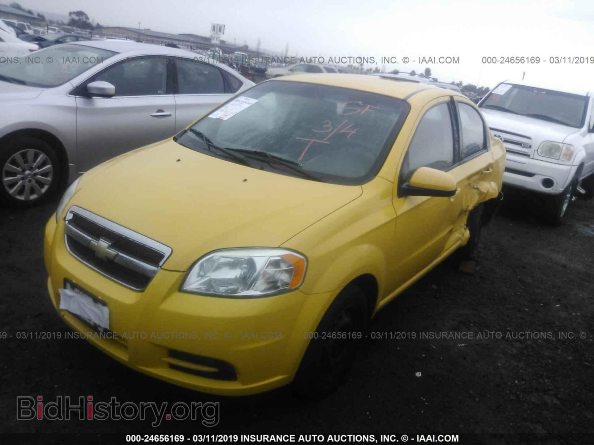 2011 CHEVROLET AVEO - VIN: KL1TD5DE4BB129717 - Фото 2