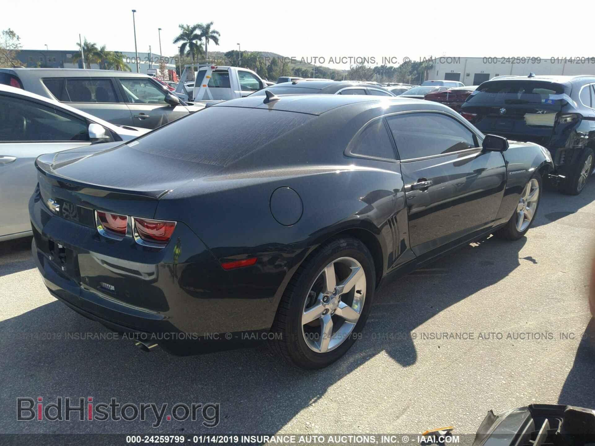 2013 CHEVROLET CAMARO - VIN: 2G1FB1E34D9247281 - Фото 4