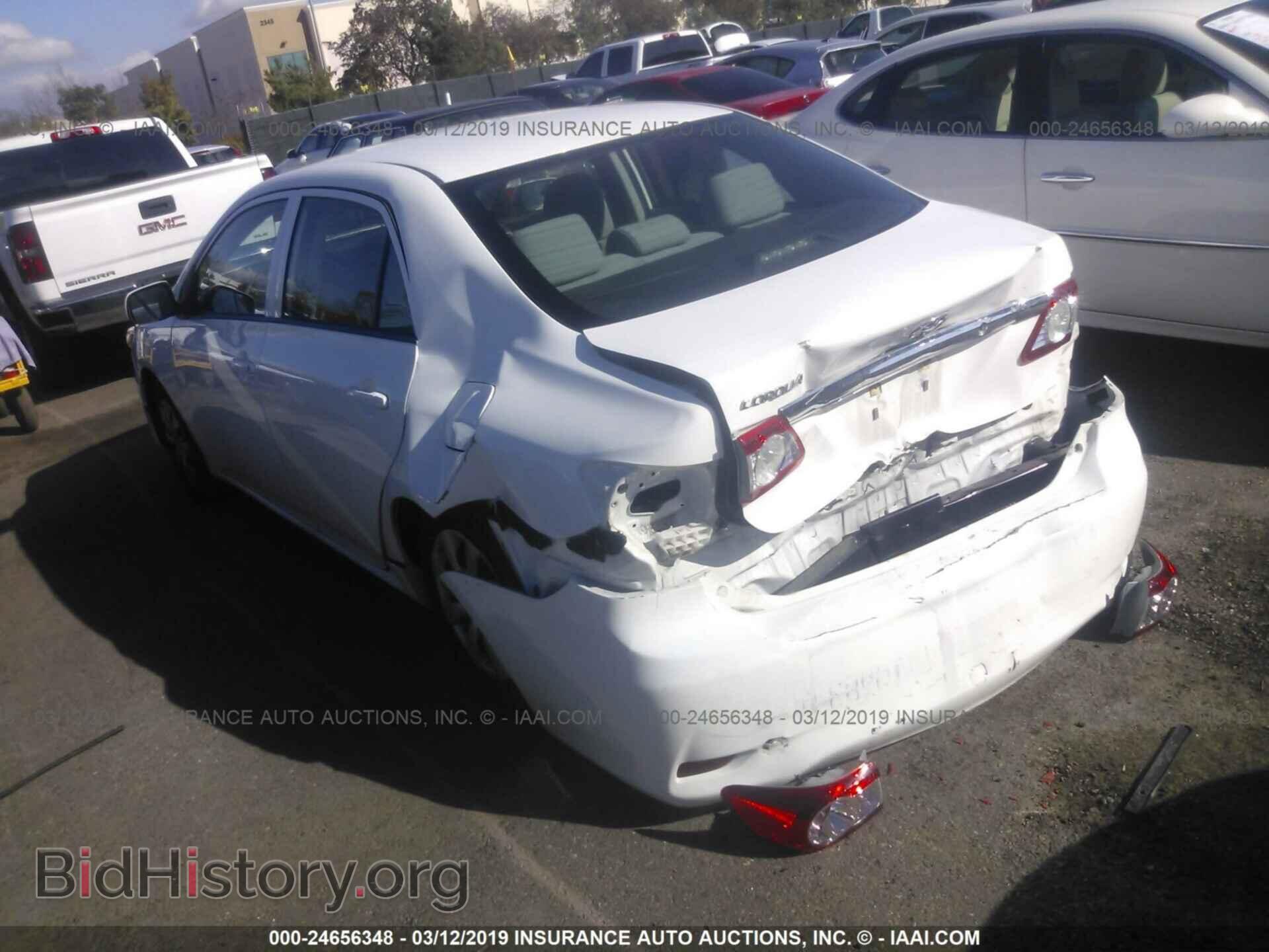2013 TOYOTA COROLLA - VIN: 5YFBU4EE0DP128565 - Фото 3
