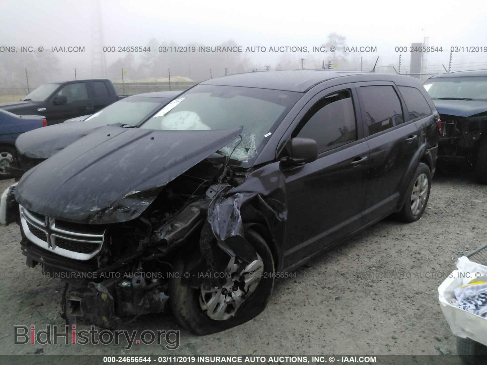2014 DODGE JOURNEY - VIN: 3C4PDCAB8ET134690 - Фото 2