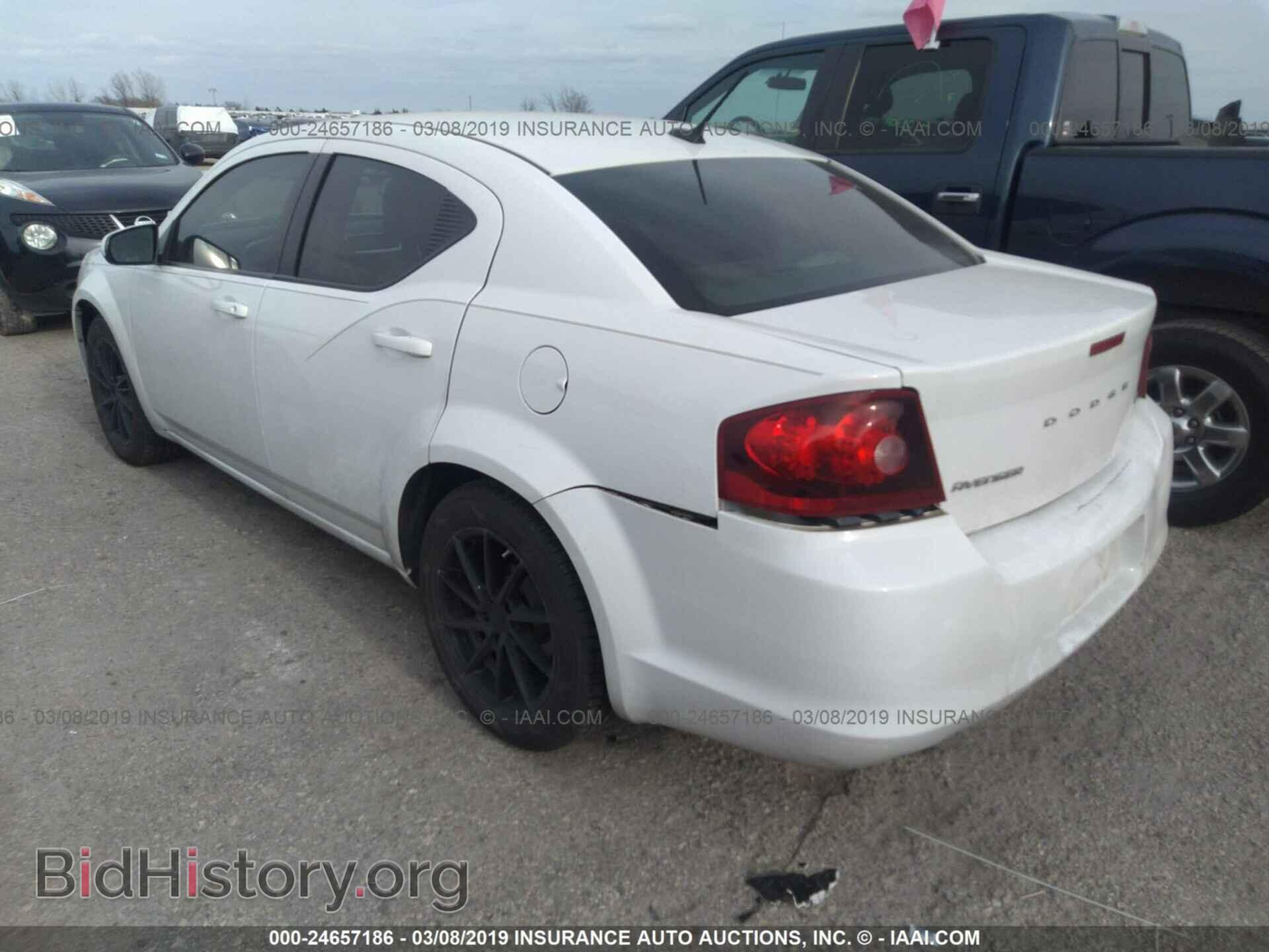 2014 DODGE AVENGER - VIN: 1C3CDZCB5EN227458 - Фото 3