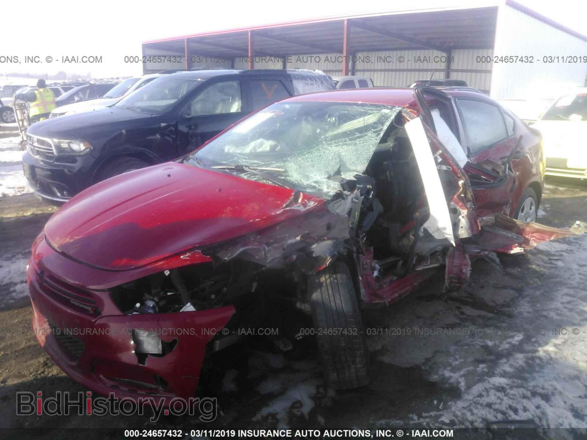 2013 DODGE DART - VIN: 1C3CDFAA6DD331129 - Фото 2