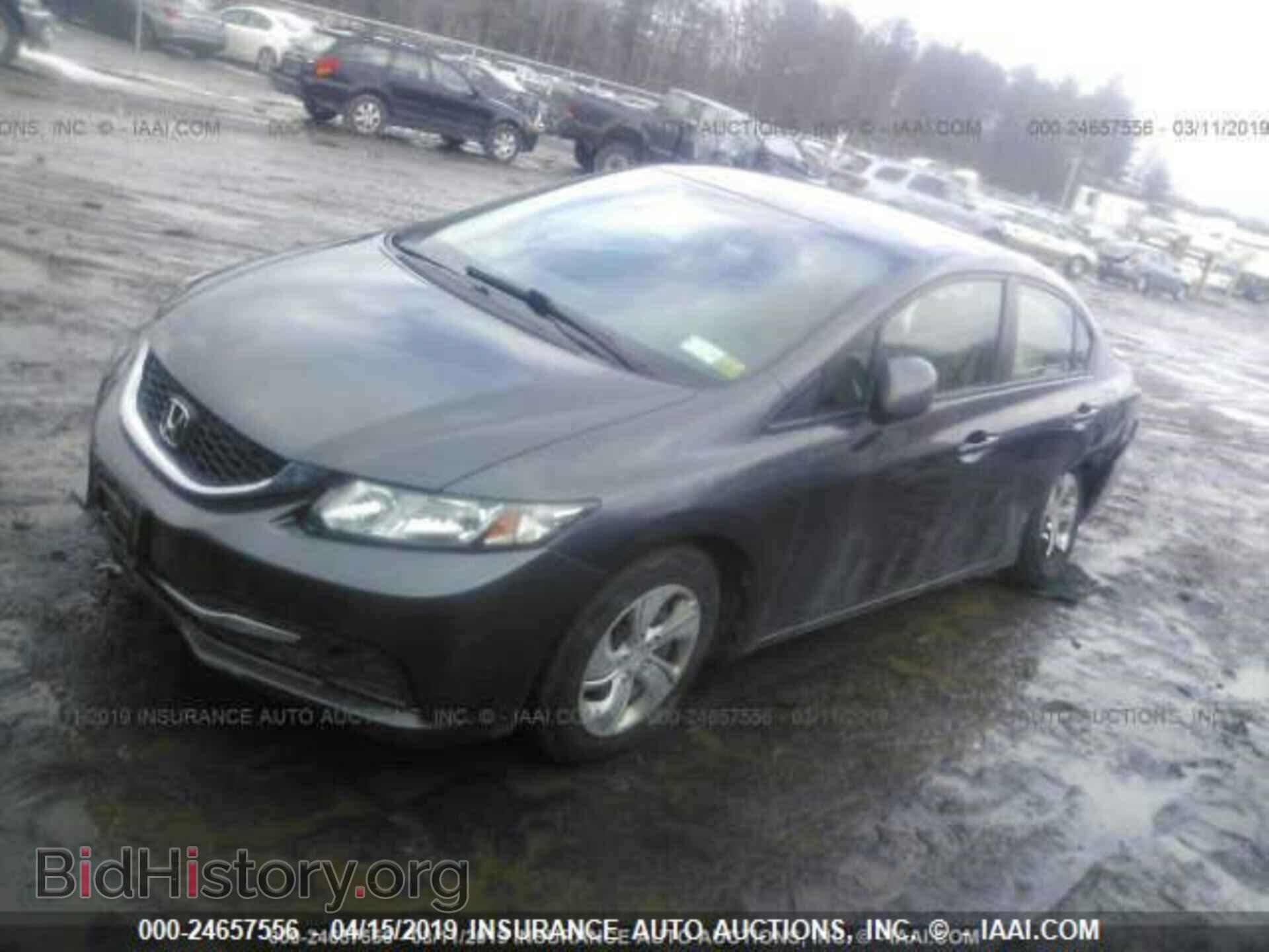2013 HONDA CIVIC - VIN: 2HGFB2F56DH522699 - Фото 2