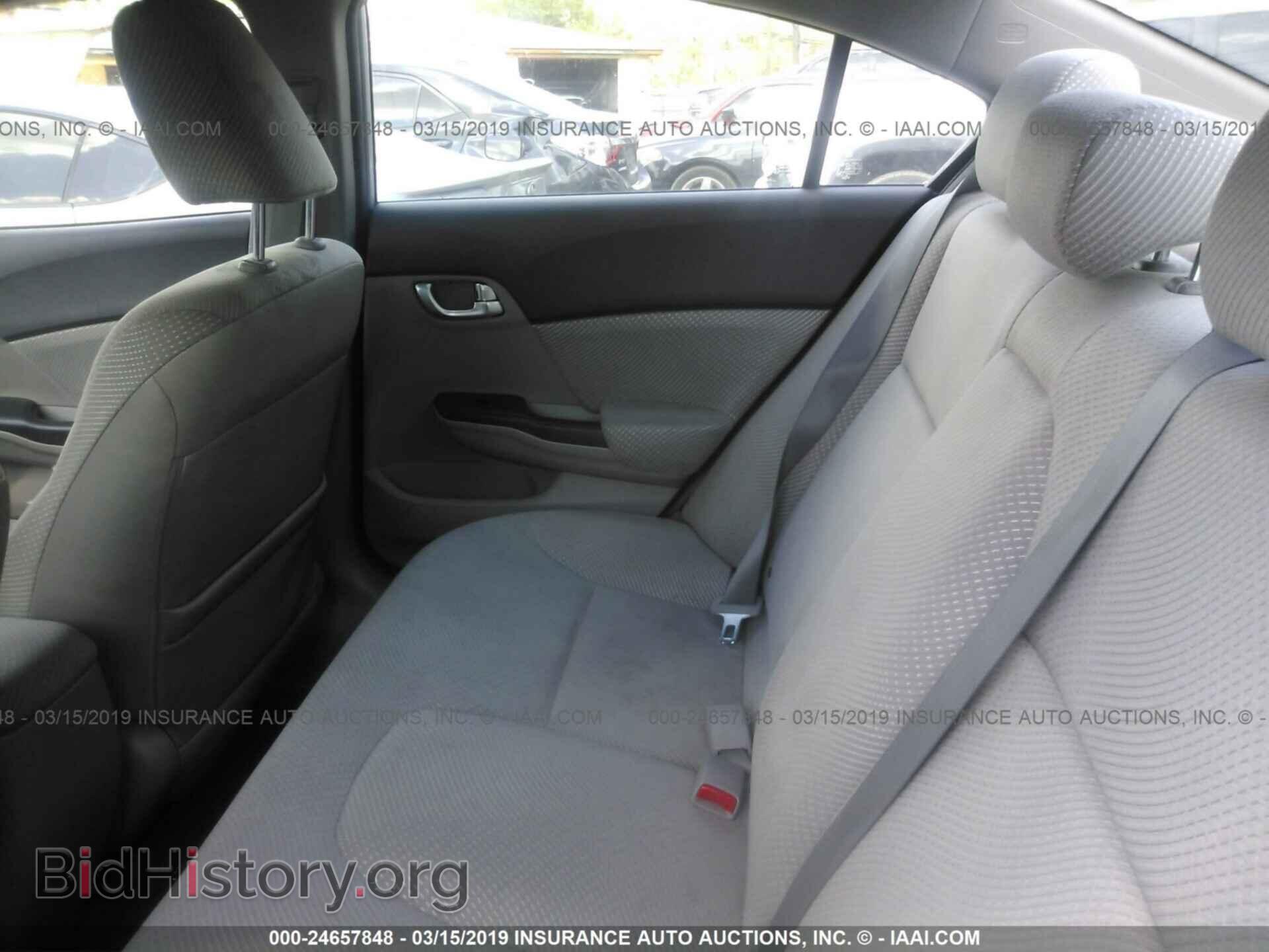 2012 HONDA CIVIC - VIN: JHMFB4F25CS000362 - Фото 8