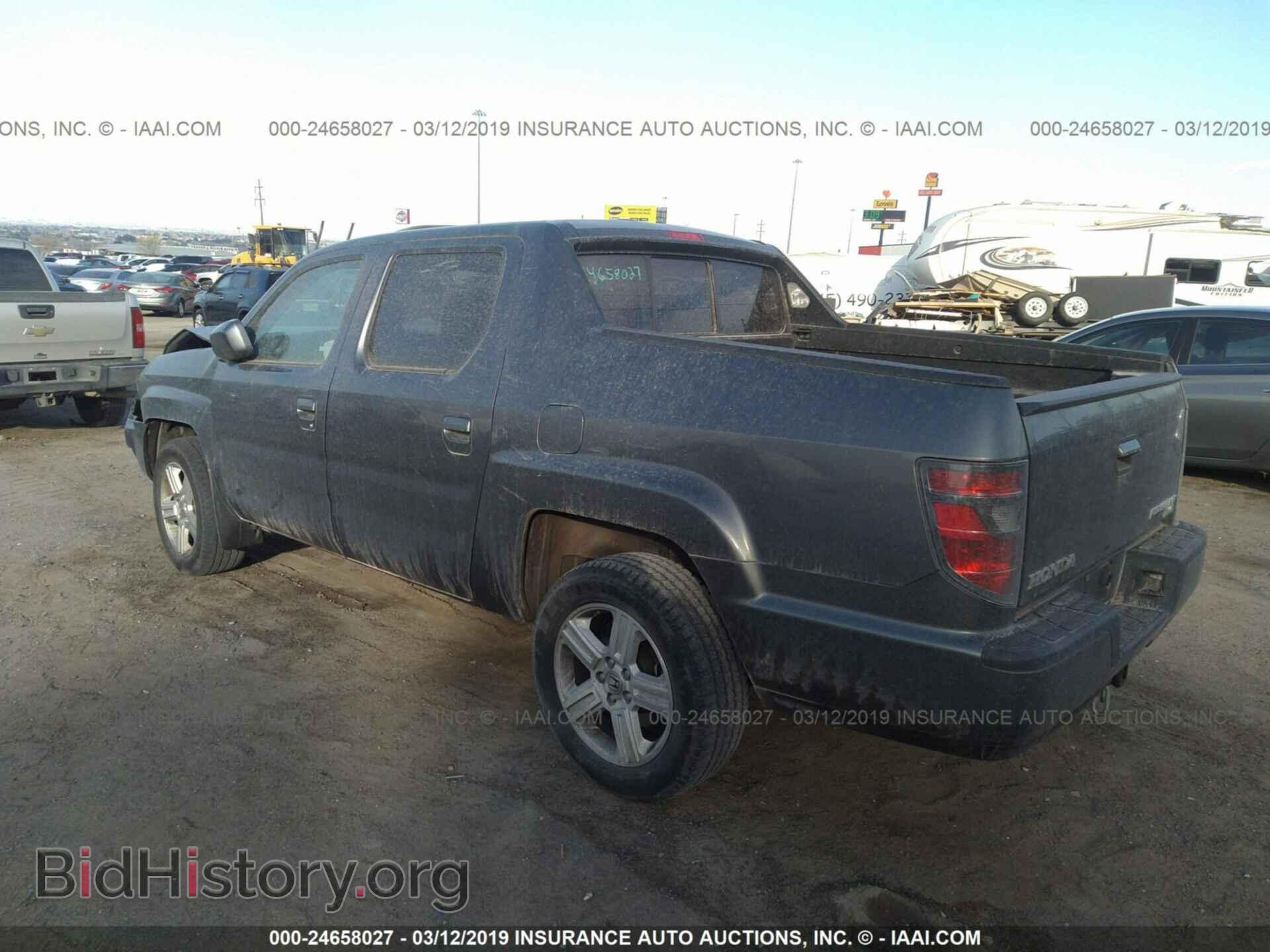 2013 HONDA RIDGELINE - VIN: 5FPYK1F57DB012537 - Фото 3
