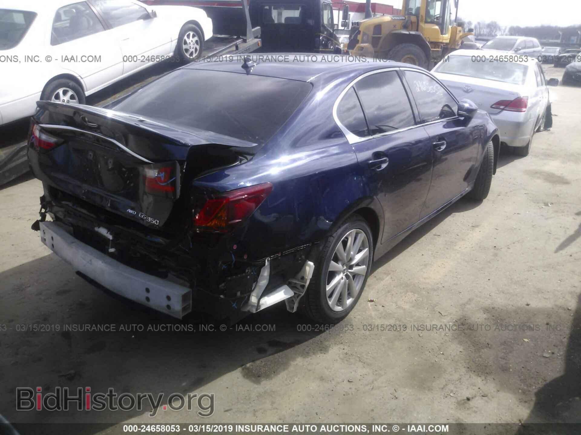 2013 LEXUS GS - VIN: JTHCE1BL1D5017750 - Фото 4